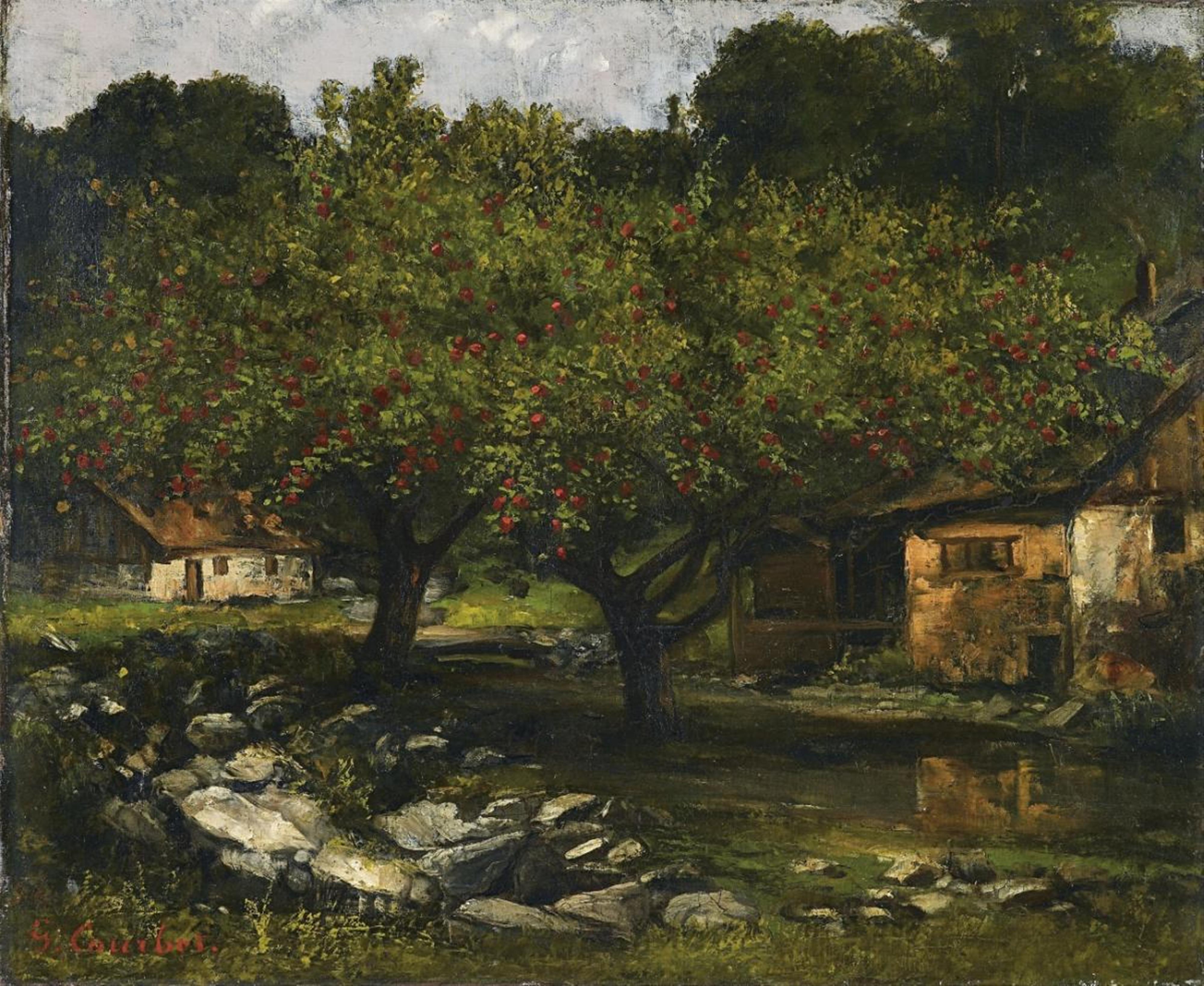 Gustave Courbet - APFELBLÜTE - image-1