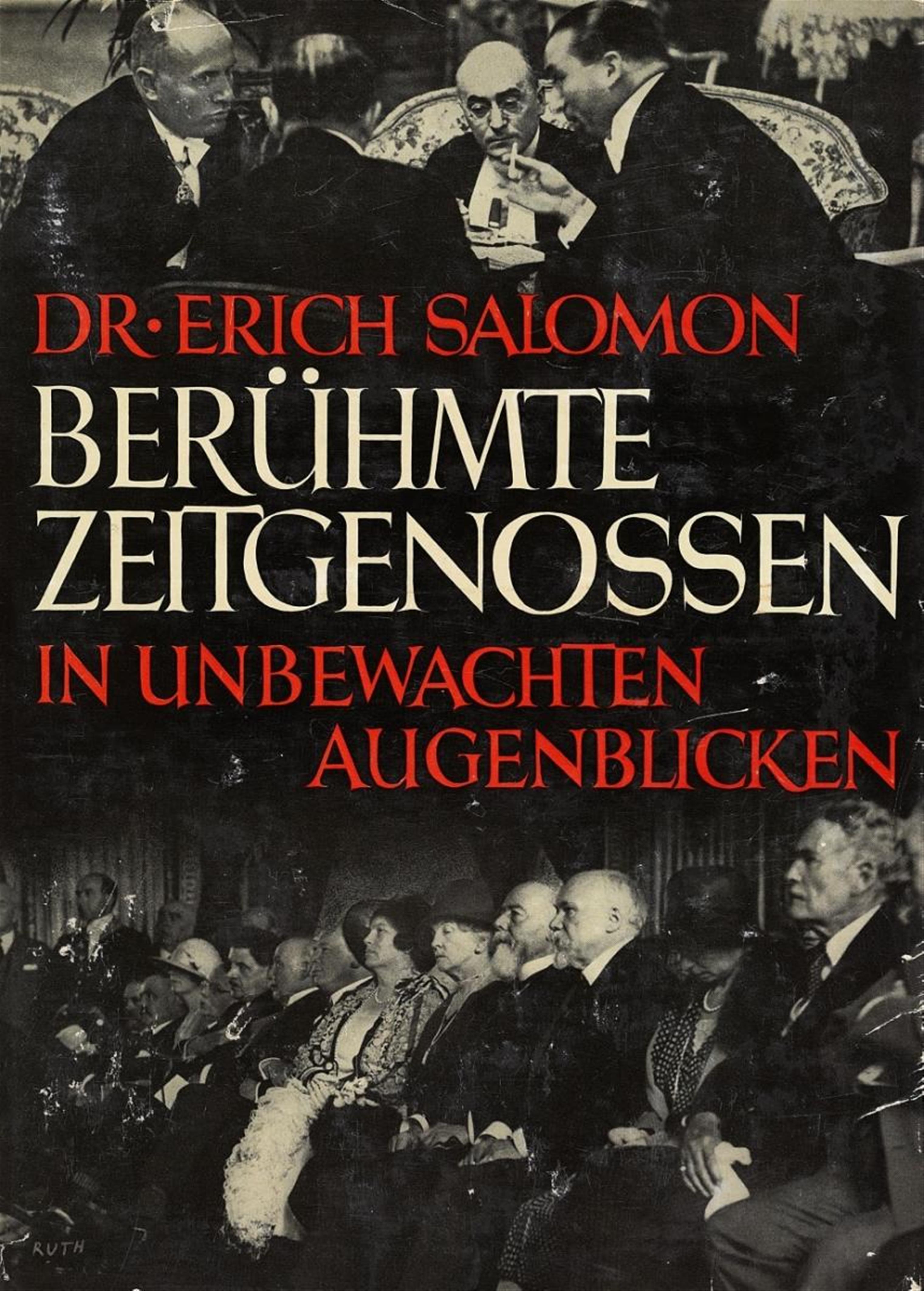 Erich Salomon - BERÜHMTE ZEITGENOSSEN IN UNBEWACHTEN AUGENBLICKEN - image-1