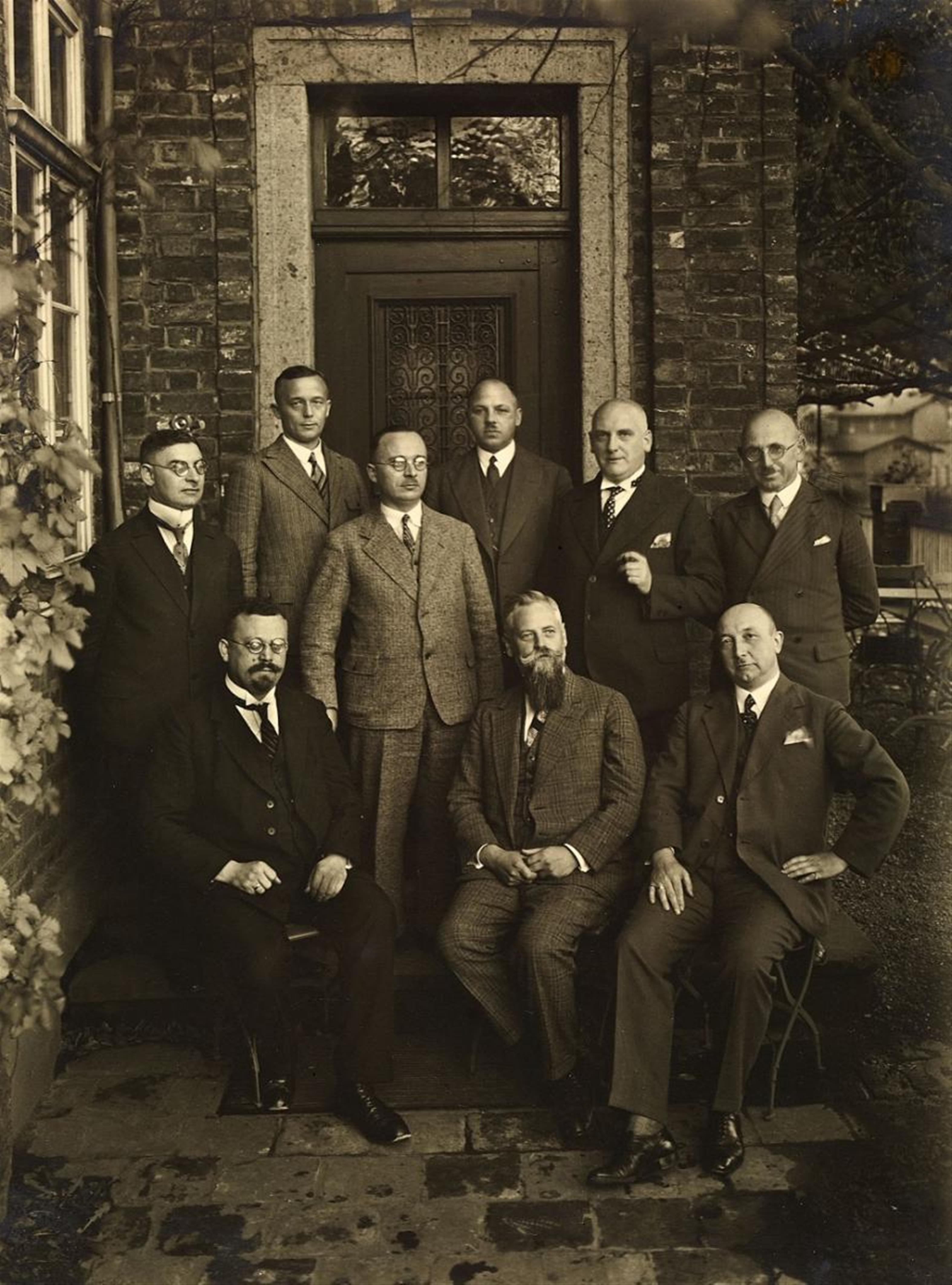 August Sander - GROUP OF MAYORS - image-1