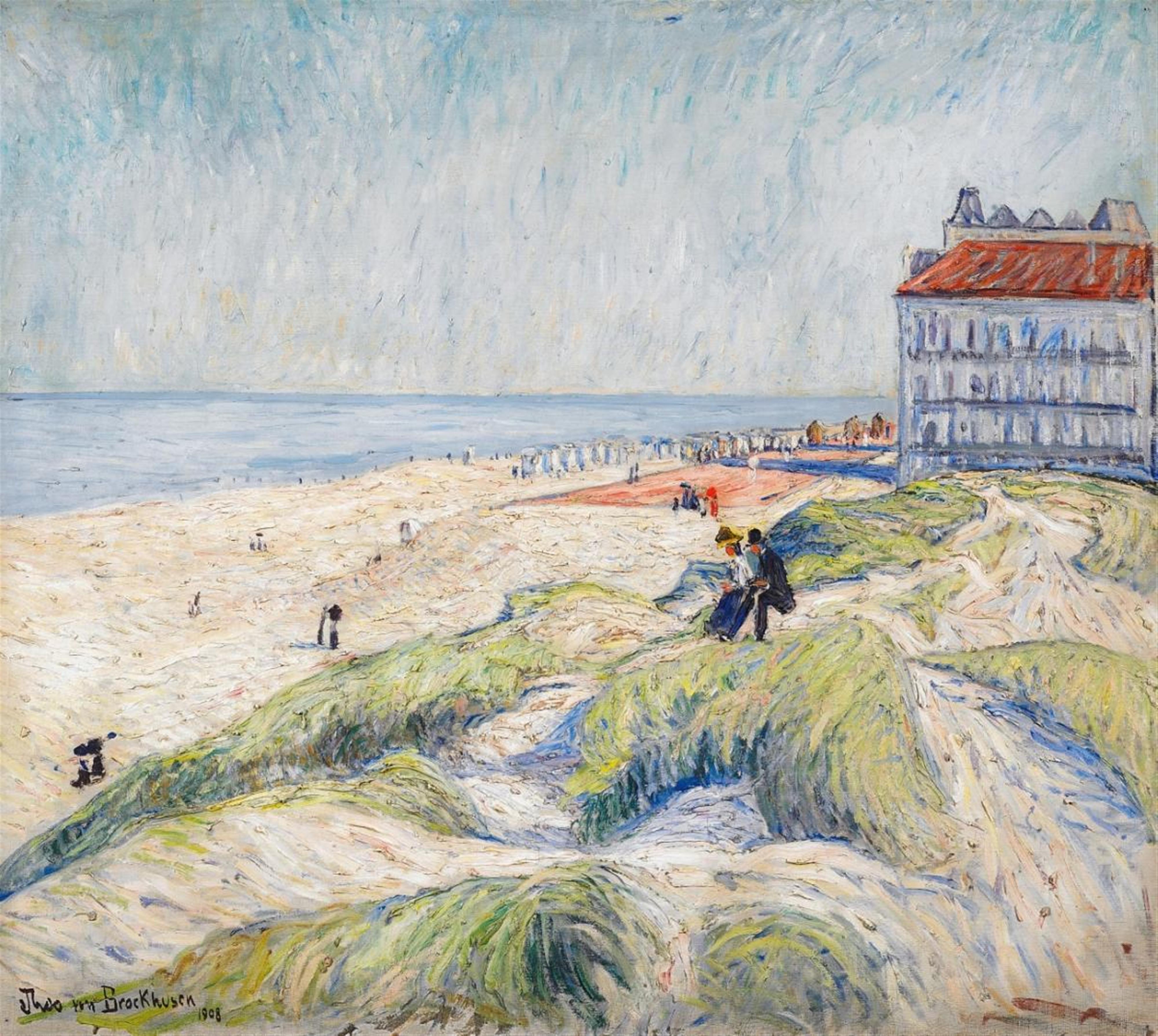 Theo von Brockhusen - Strand in Knokke - image-1