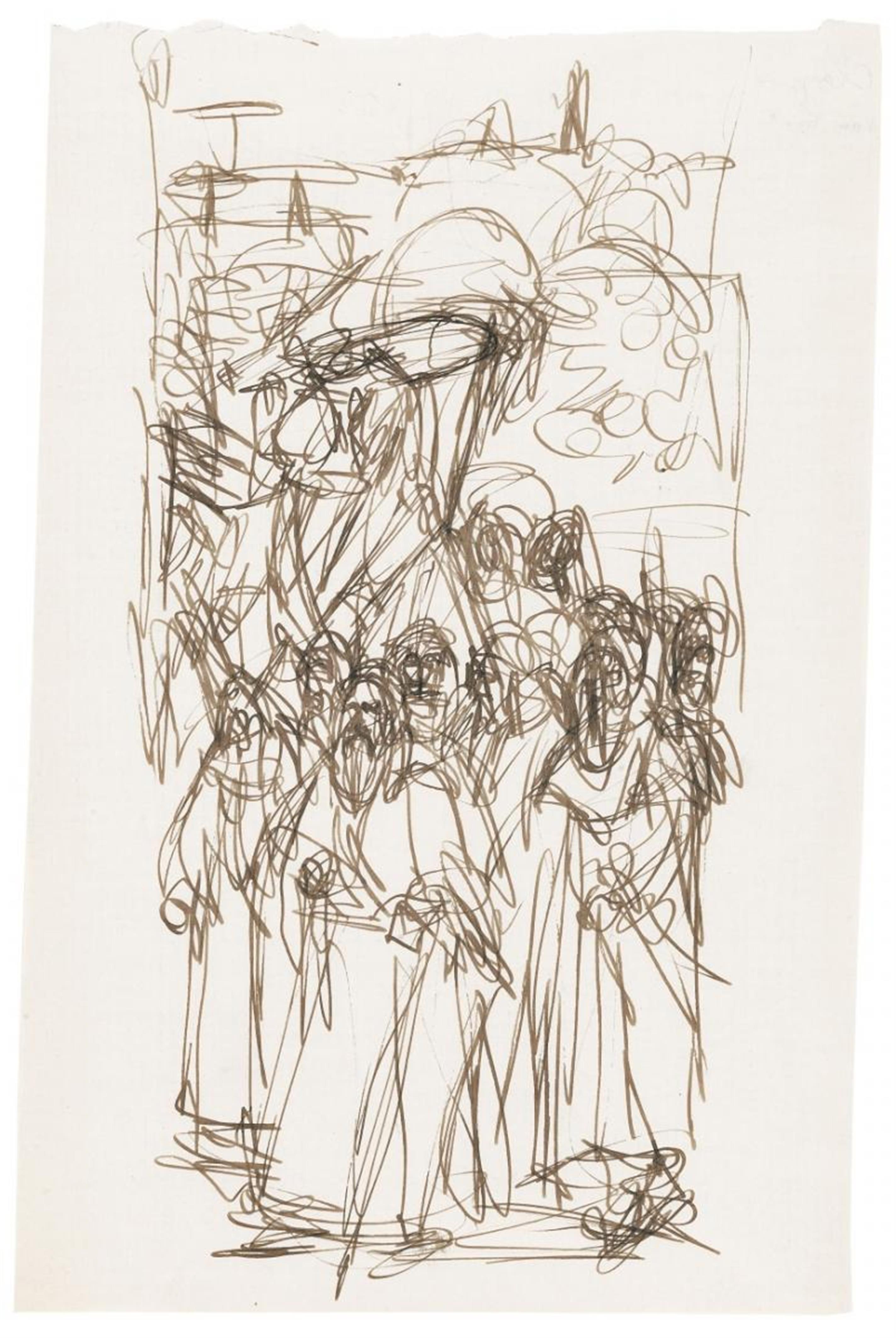 Alberto Giacometti - Les Ermites d'après Jan van Eyck - image-1