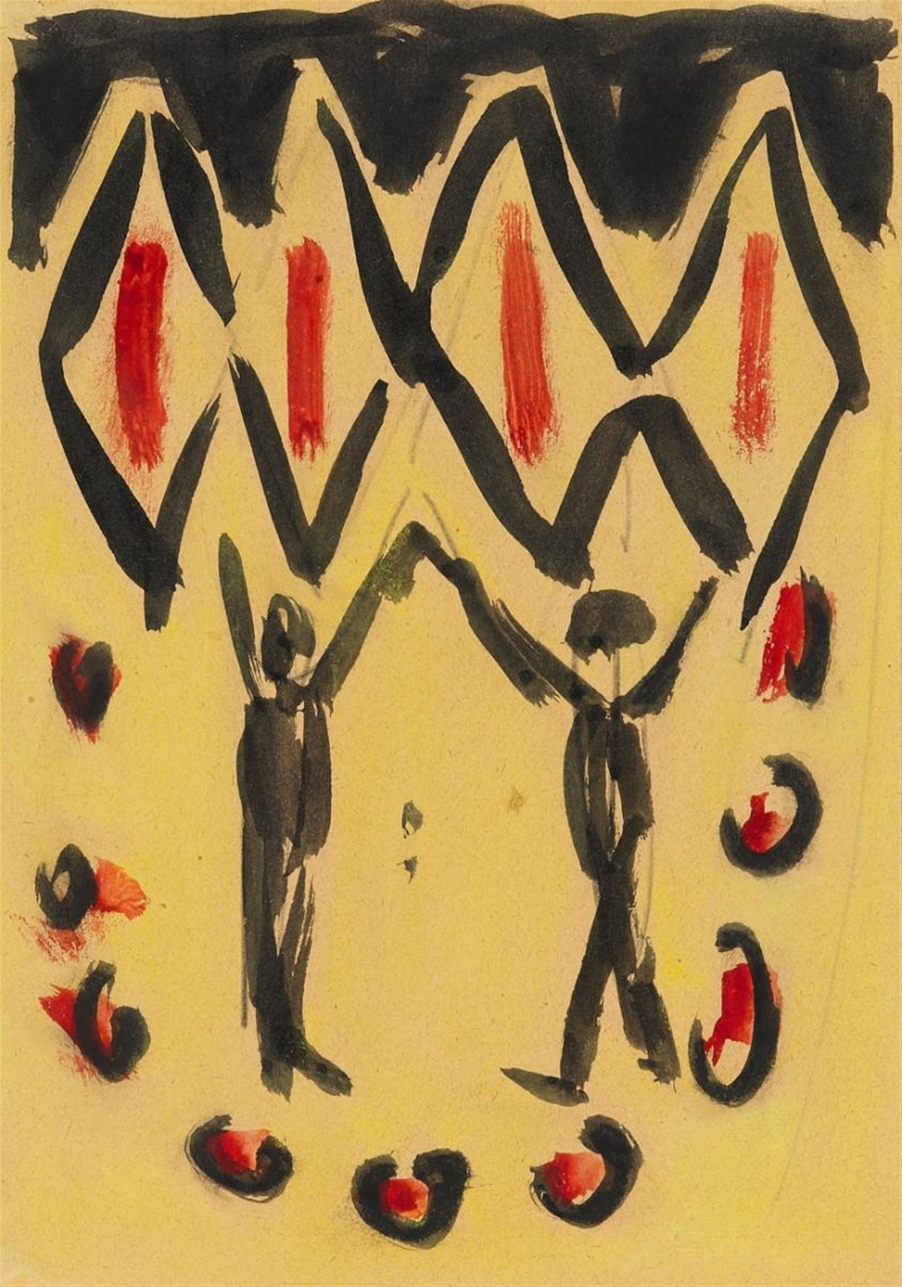 Ernst Ludwig Kirchner - Tanzpaar (Dancing Couple) - image-1