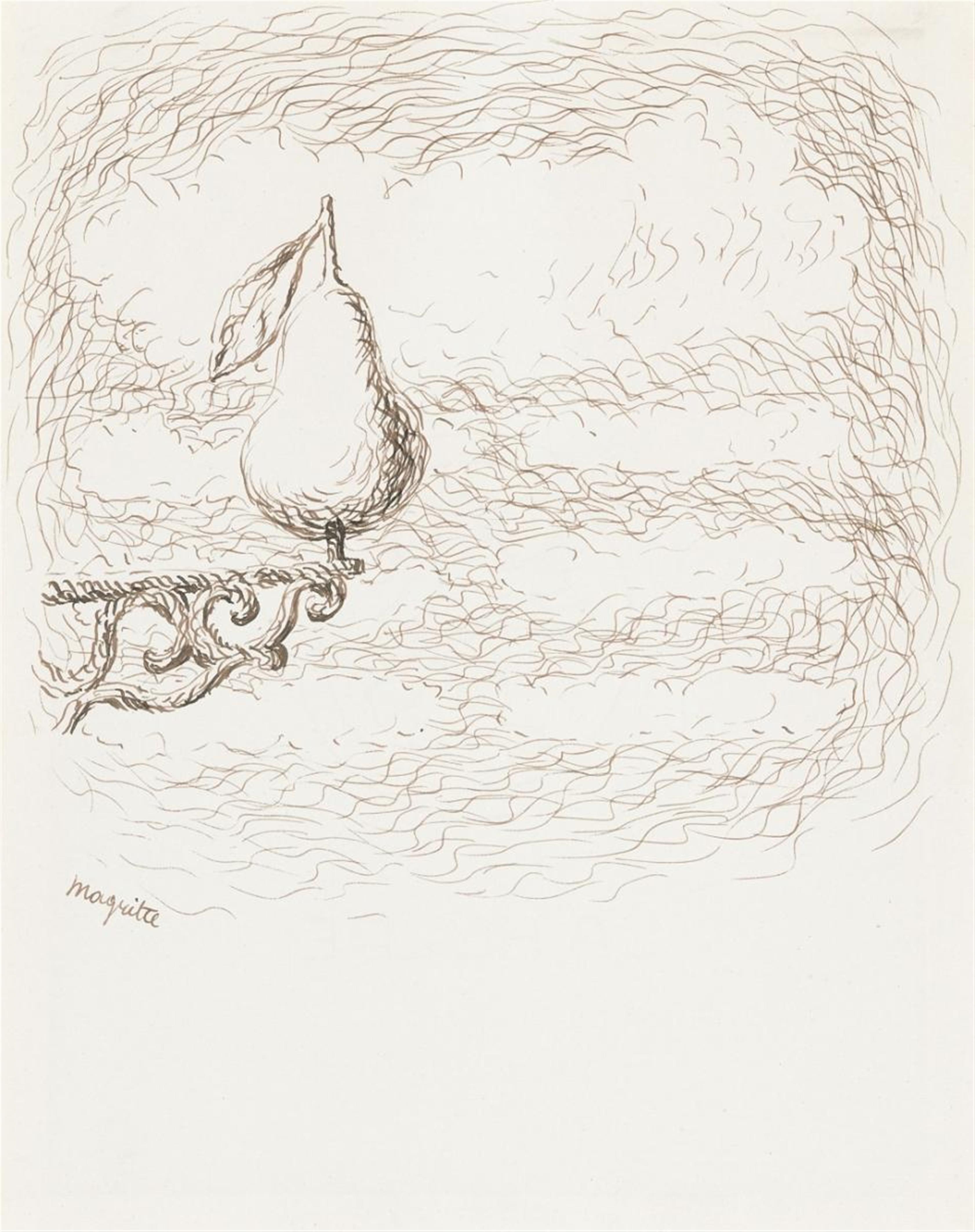 René Magritte - Ohne Titel - Poire (Untitled - Poire) - image-1