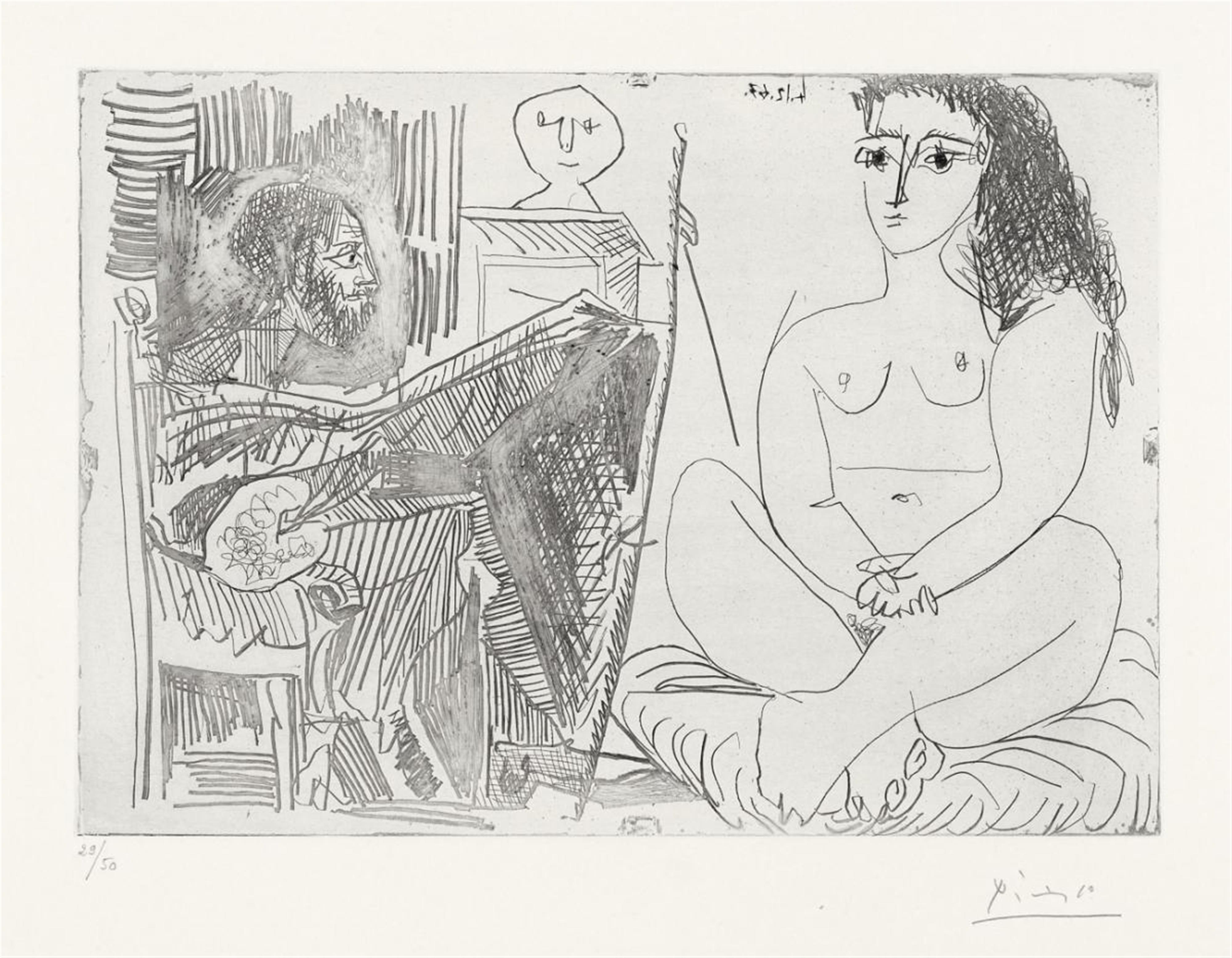 Pablo Picasso - Peintre et Modèle. III - image-1