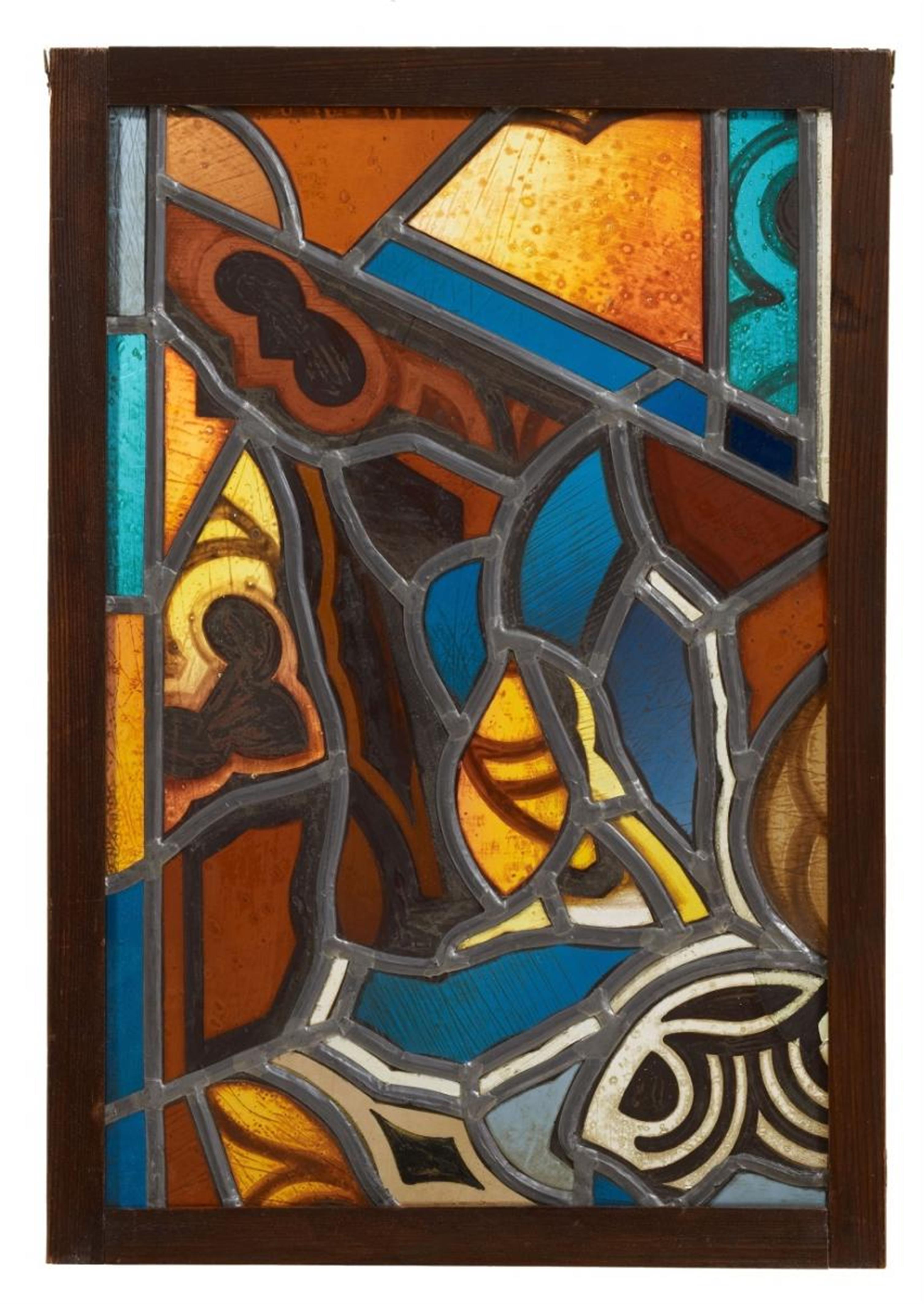 Johan Thorn Prikker - Glasfenster - Abstrakte Komposition (Glass Window - Abstact Composition) - image-1