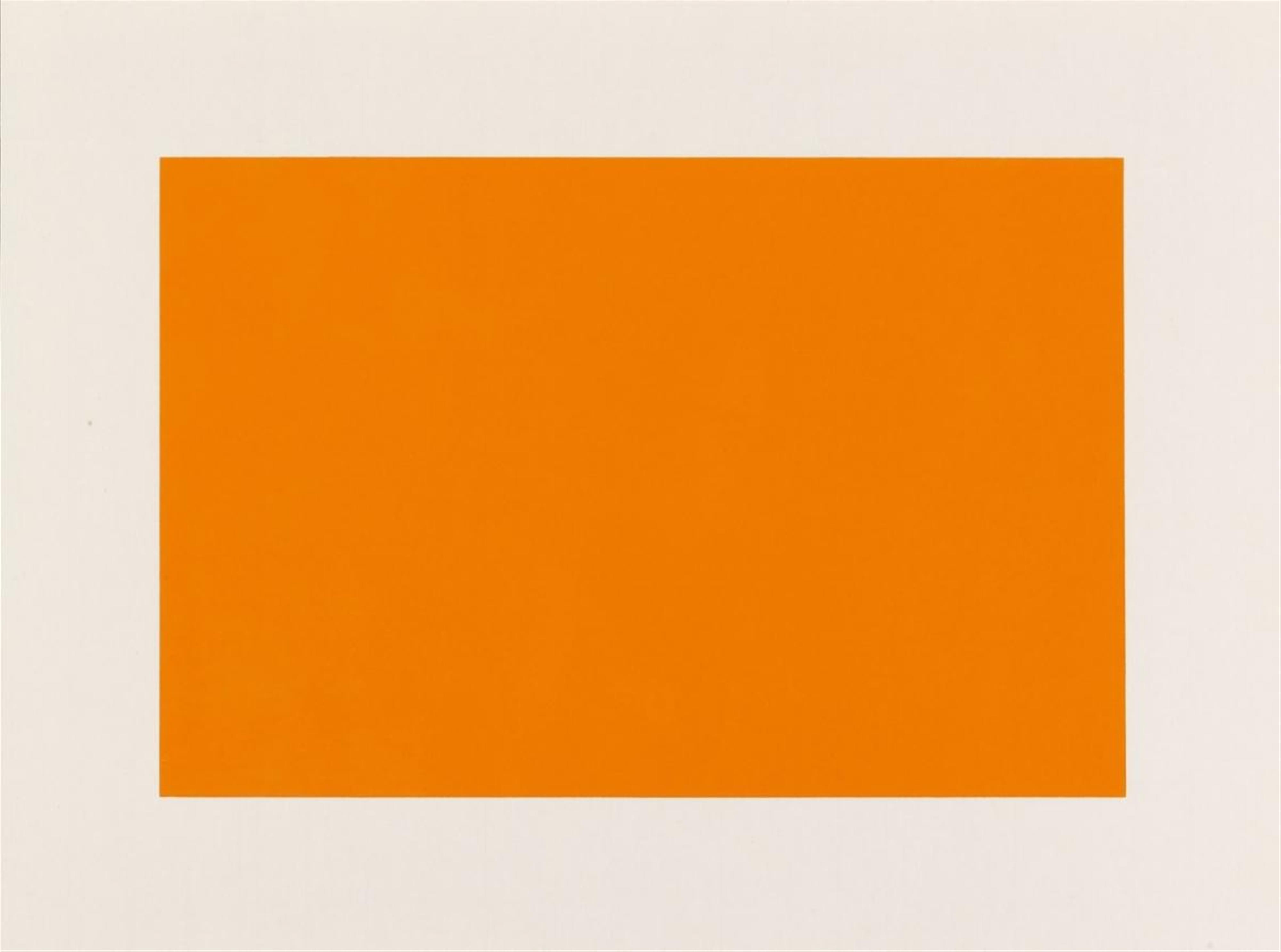Donald Judd - Untitled (cadmium yellow dark) - image-1