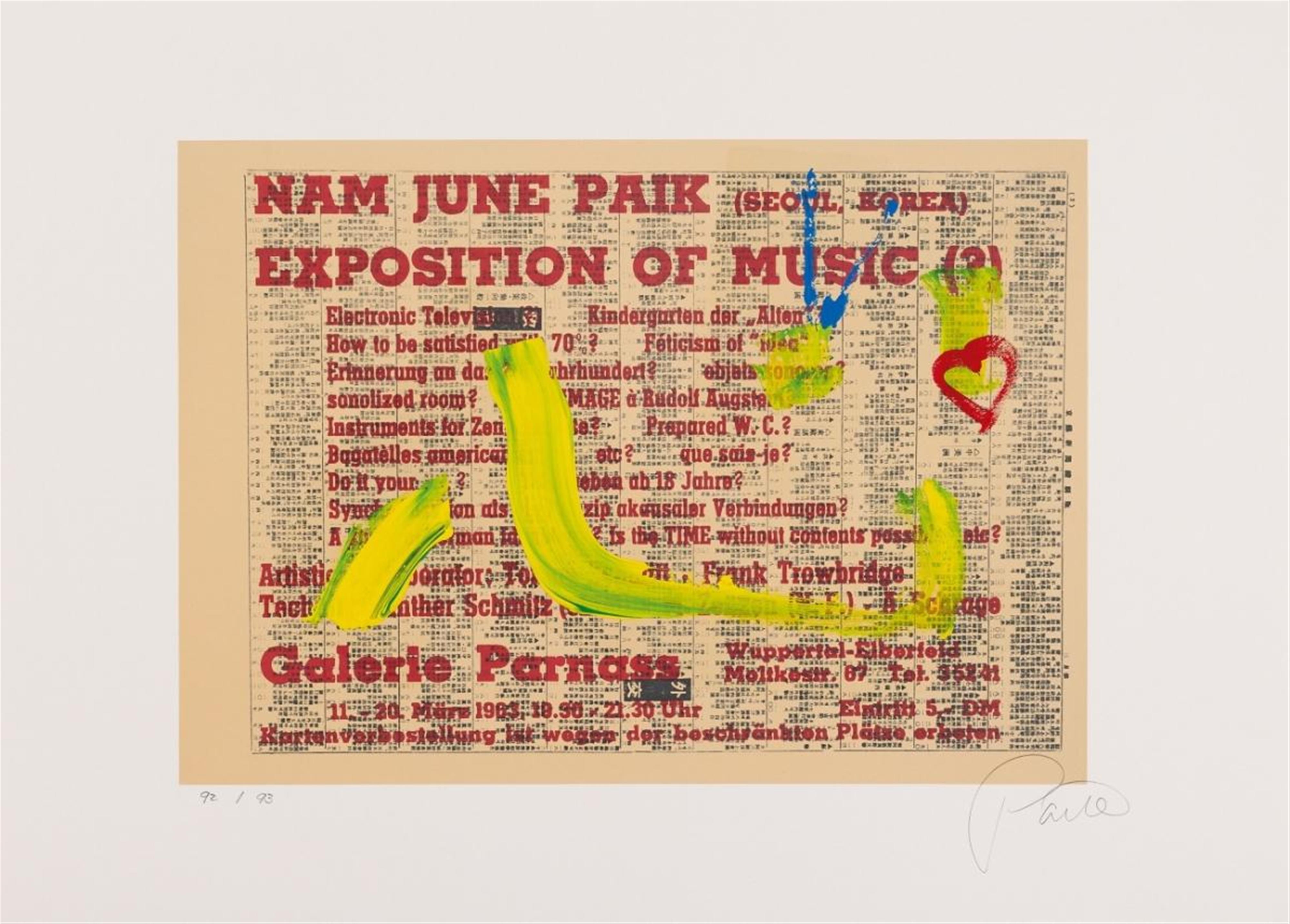 Nam June Paik - 11 - 20. März 1963 - image-1