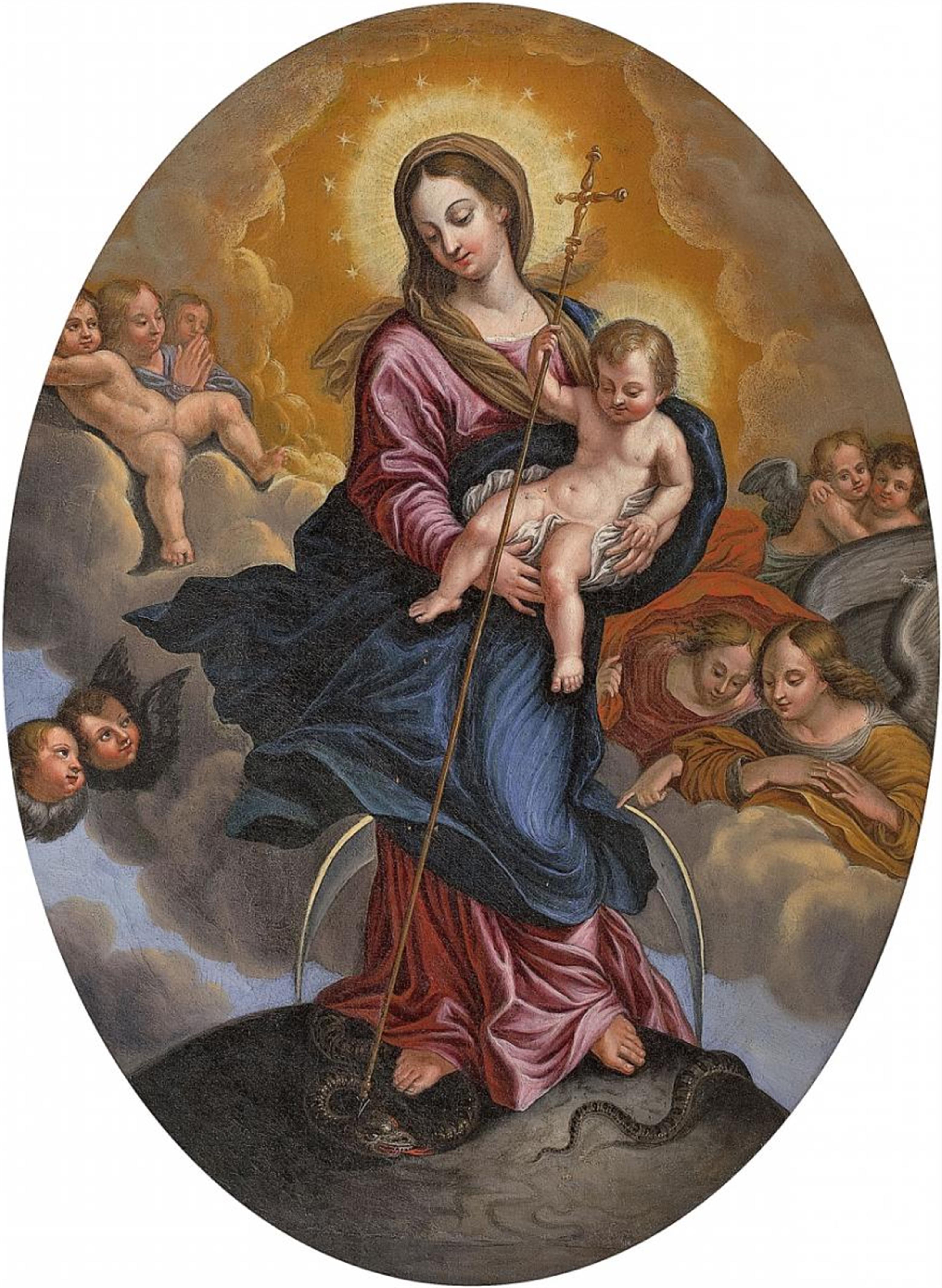 Carlo Maratta, copy after - THE IMMACULATE VIRGIN - image-1