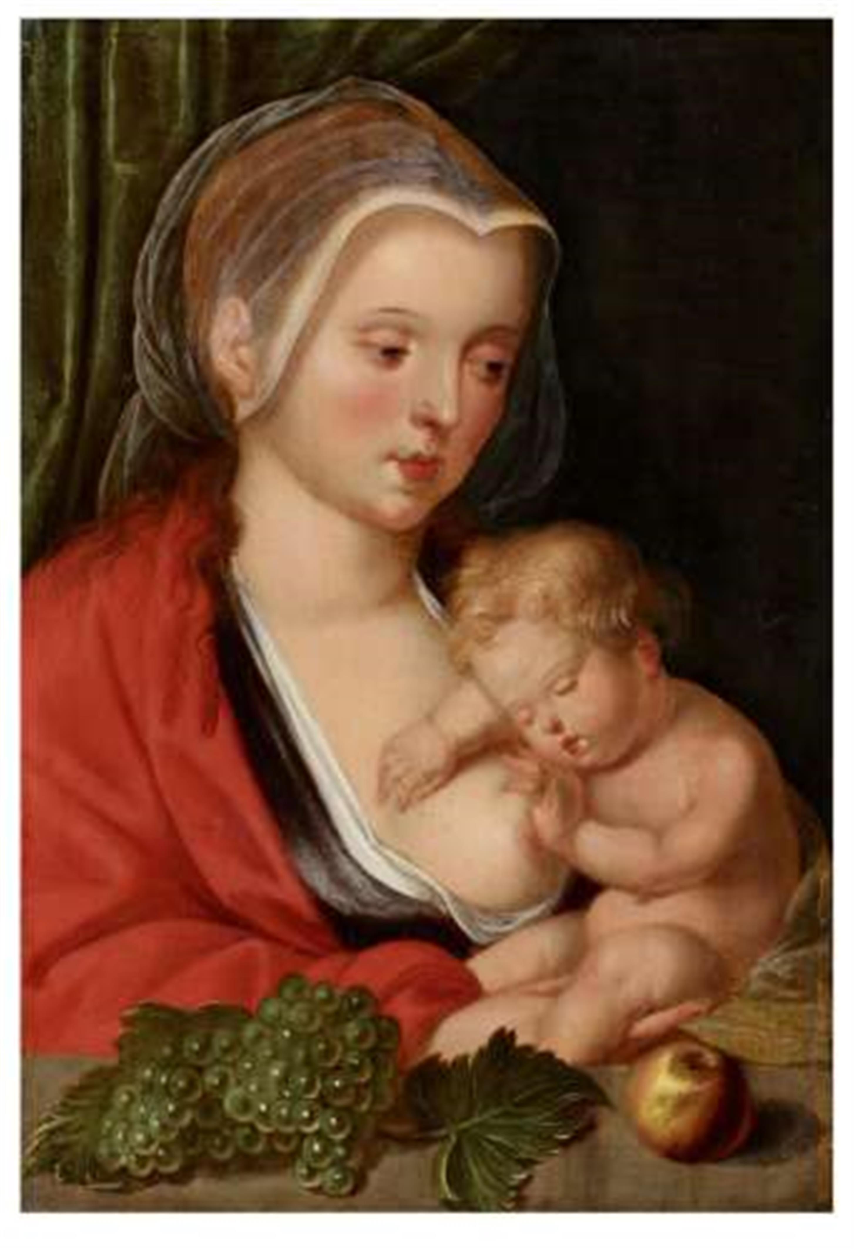 Cornelis van Cleve - THE VIRGIN WITH CHILD - image-1