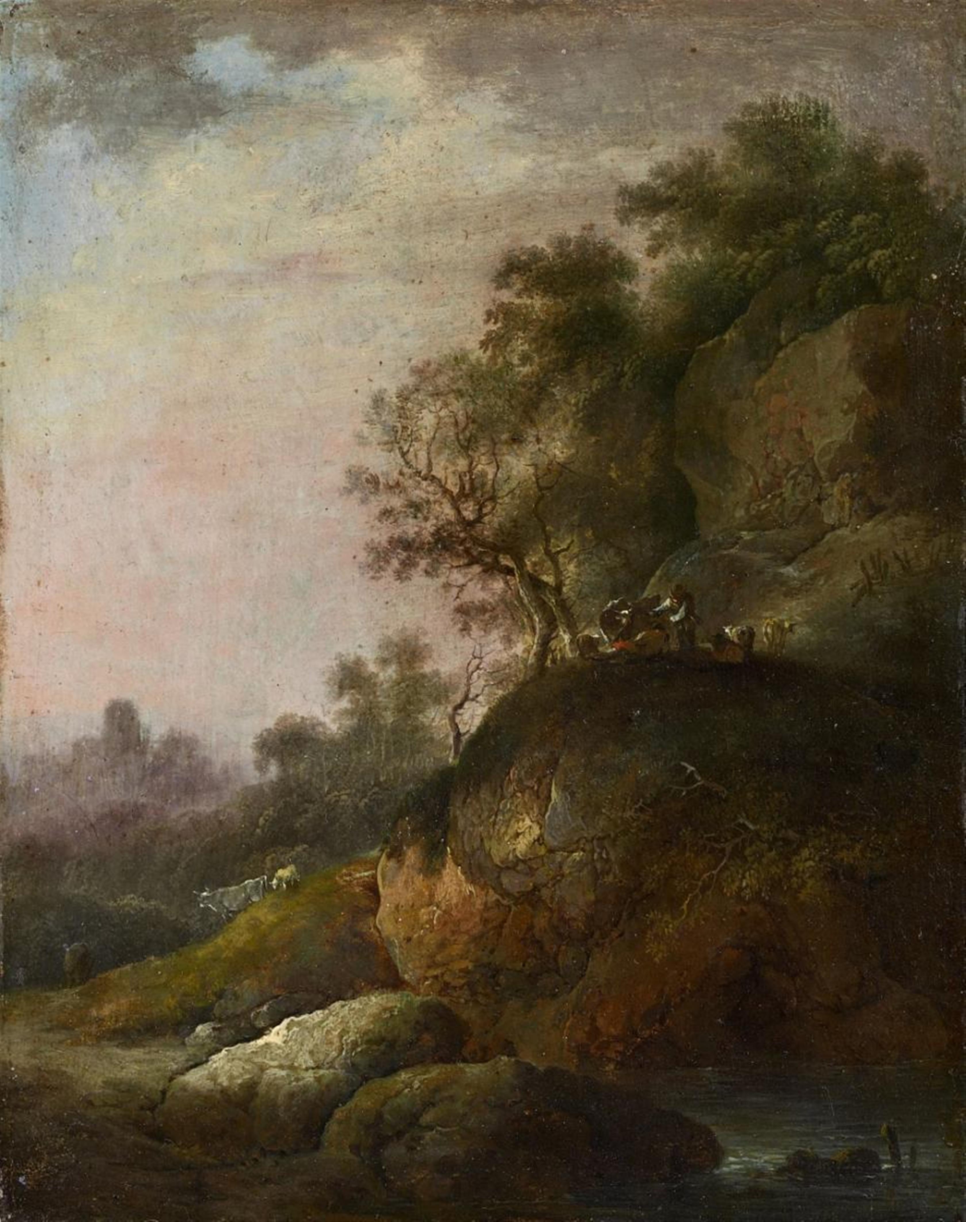 Jacob van Ruisdael, circle of - TWO WOODED LANDSCAPES - image-2