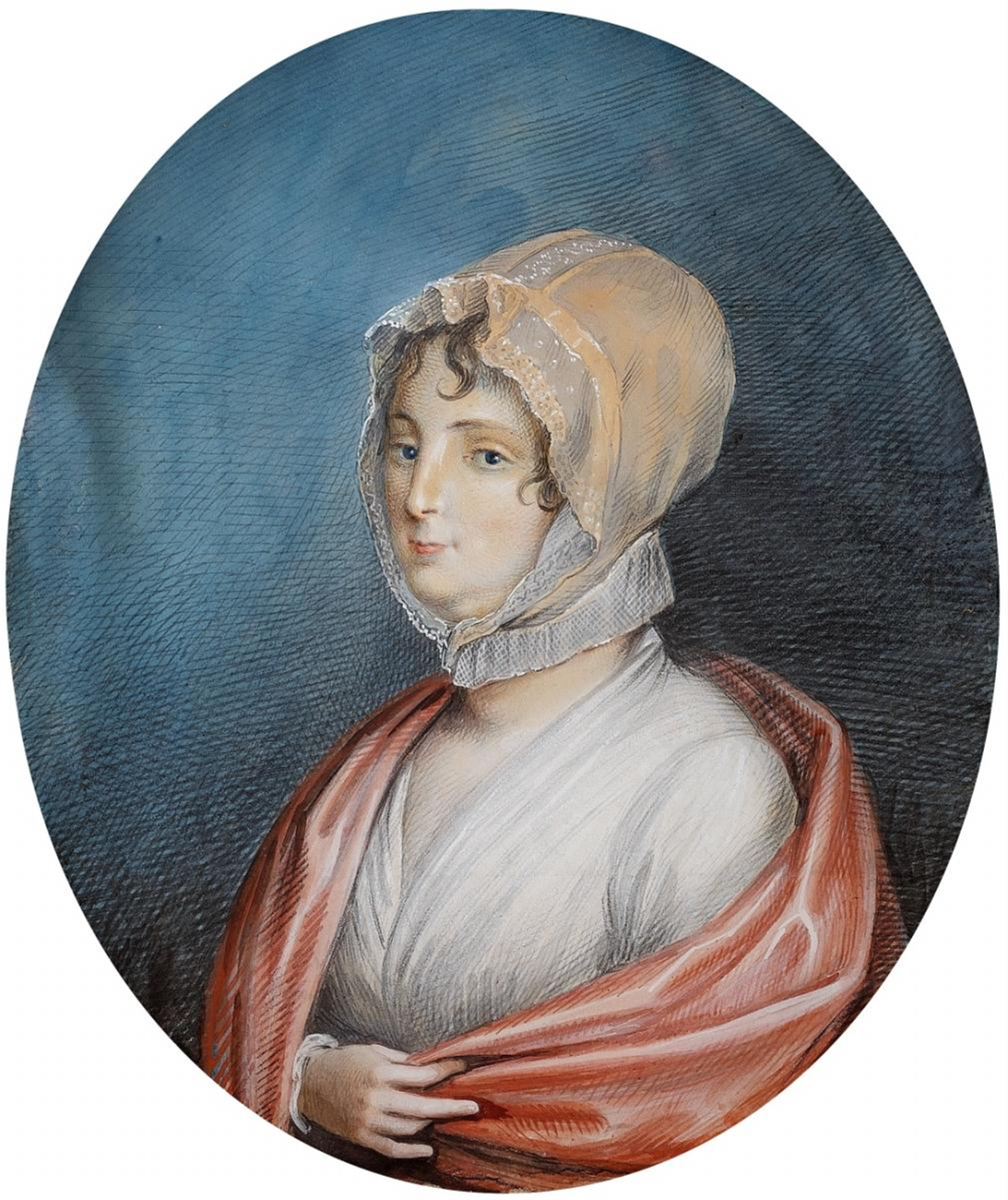 Unknown Artist circa 1800 - PORTRAIT OF MIGA LEVY CALMER - image-1