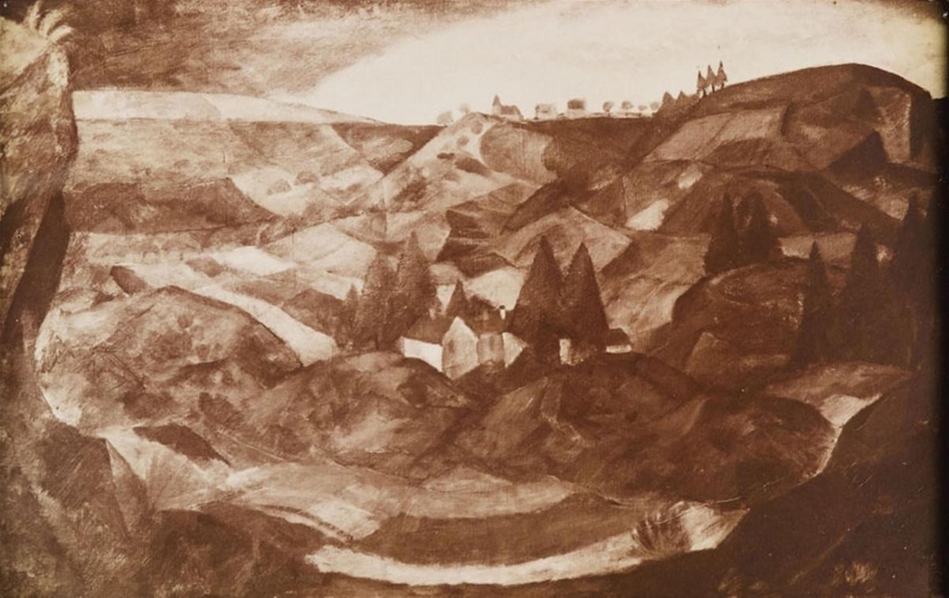 Paul Adolf Seehaus - Große Eifellandschaft (Large Eifel Landscape) - image-2