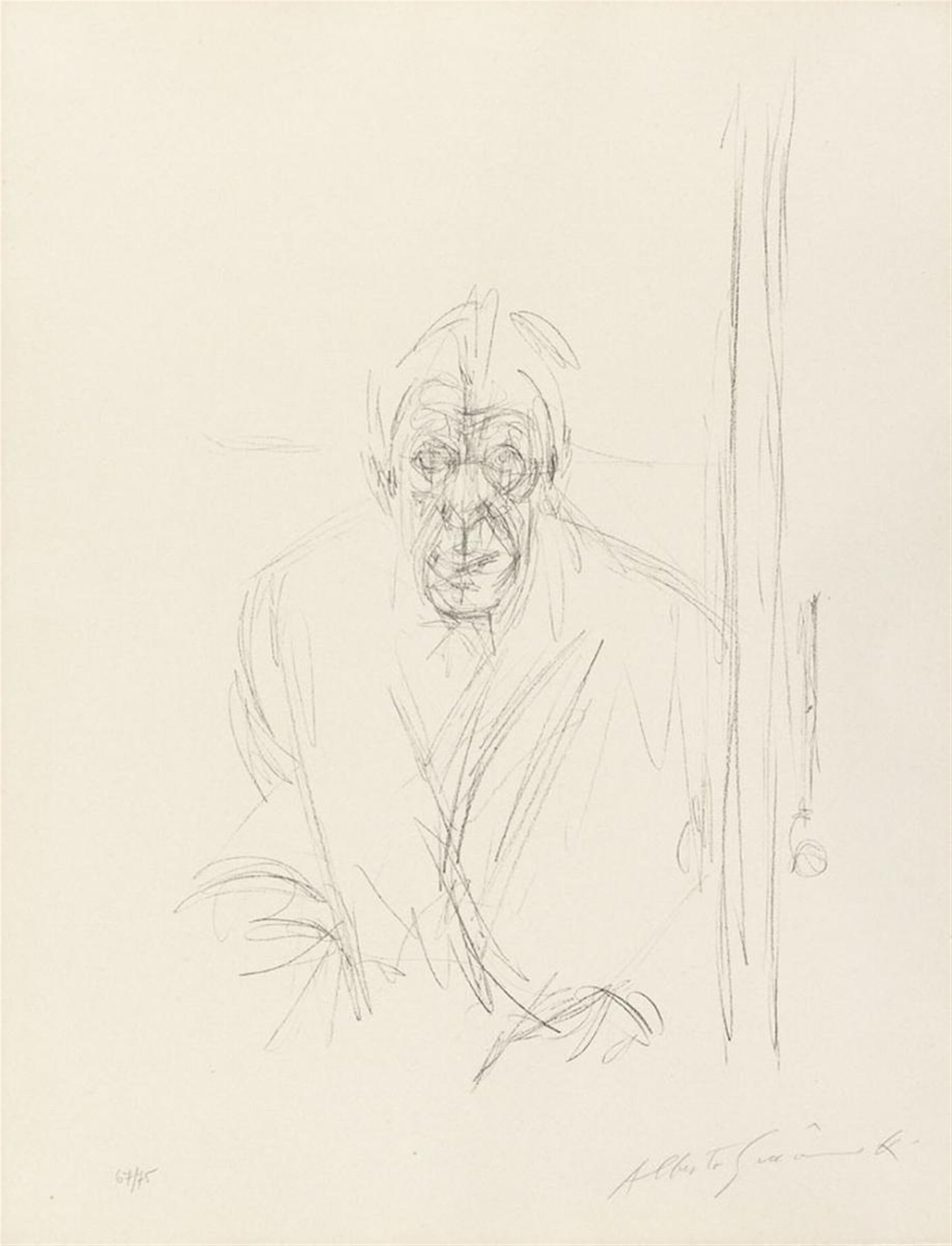 Alberto Giacometti - Autoportrait - image-1