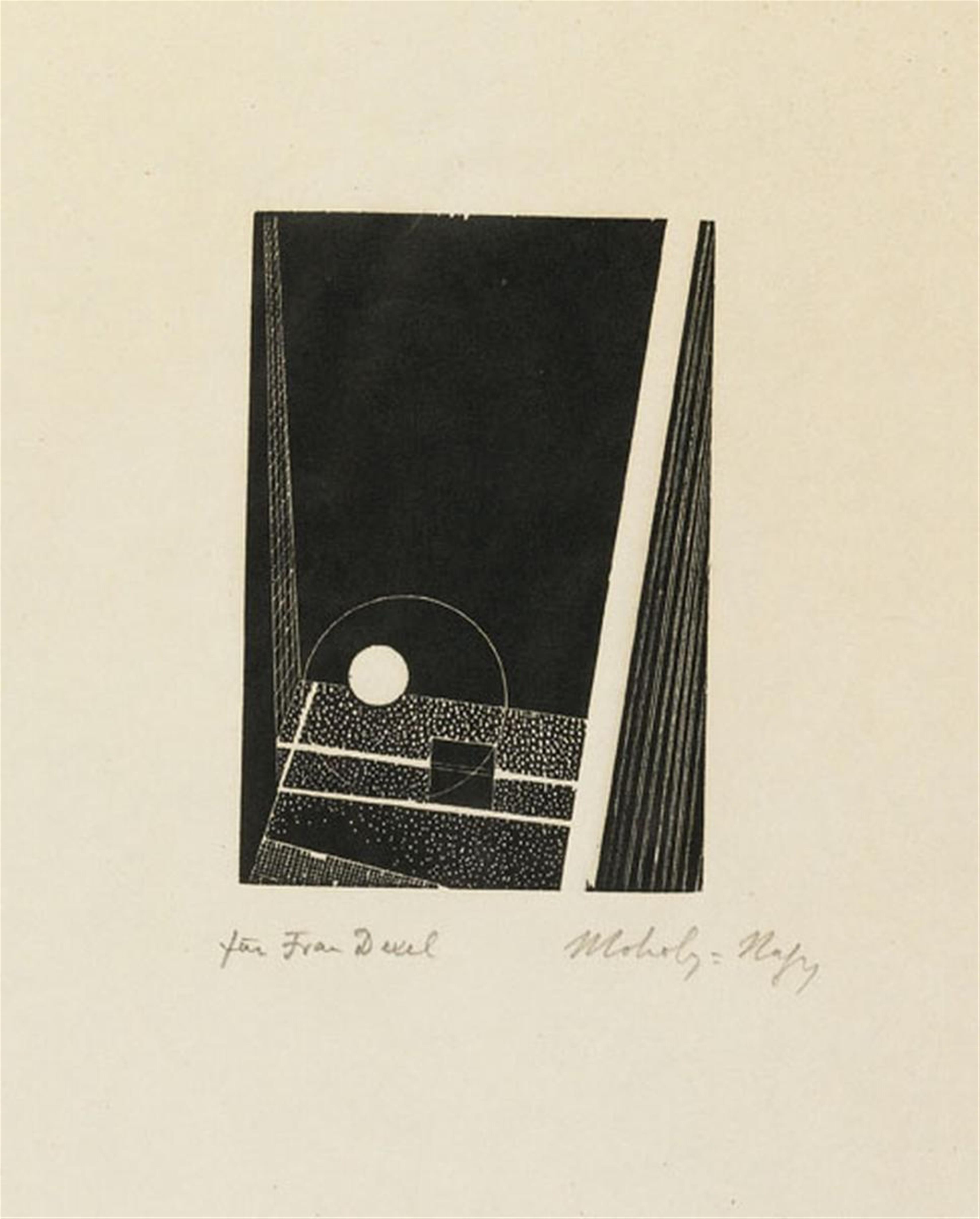 László Moholy-Nagy - Kreis und Flächen Variation - image-1