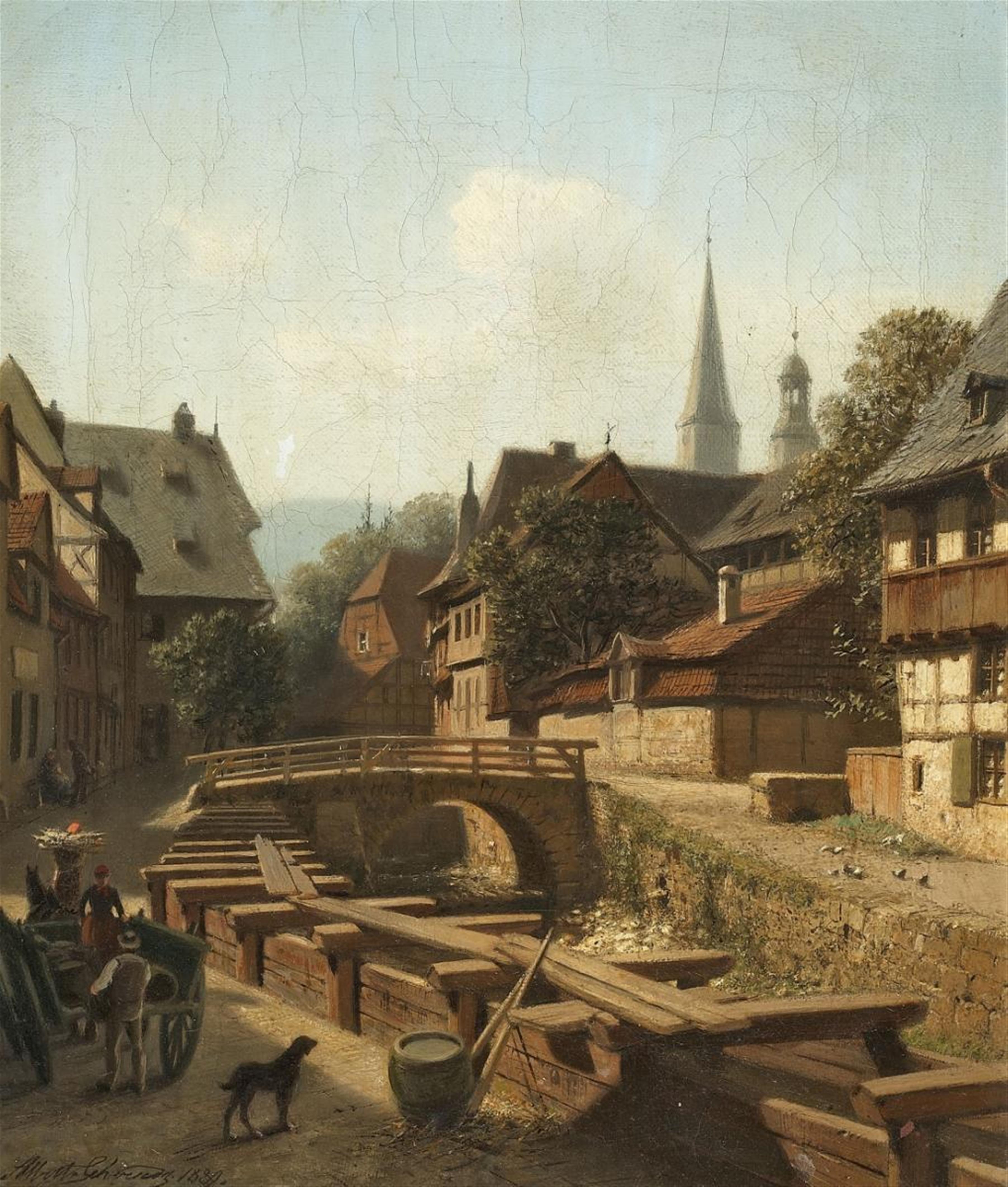 Albert Schwendy - CITY MOAT IN GOSLAR - image-1