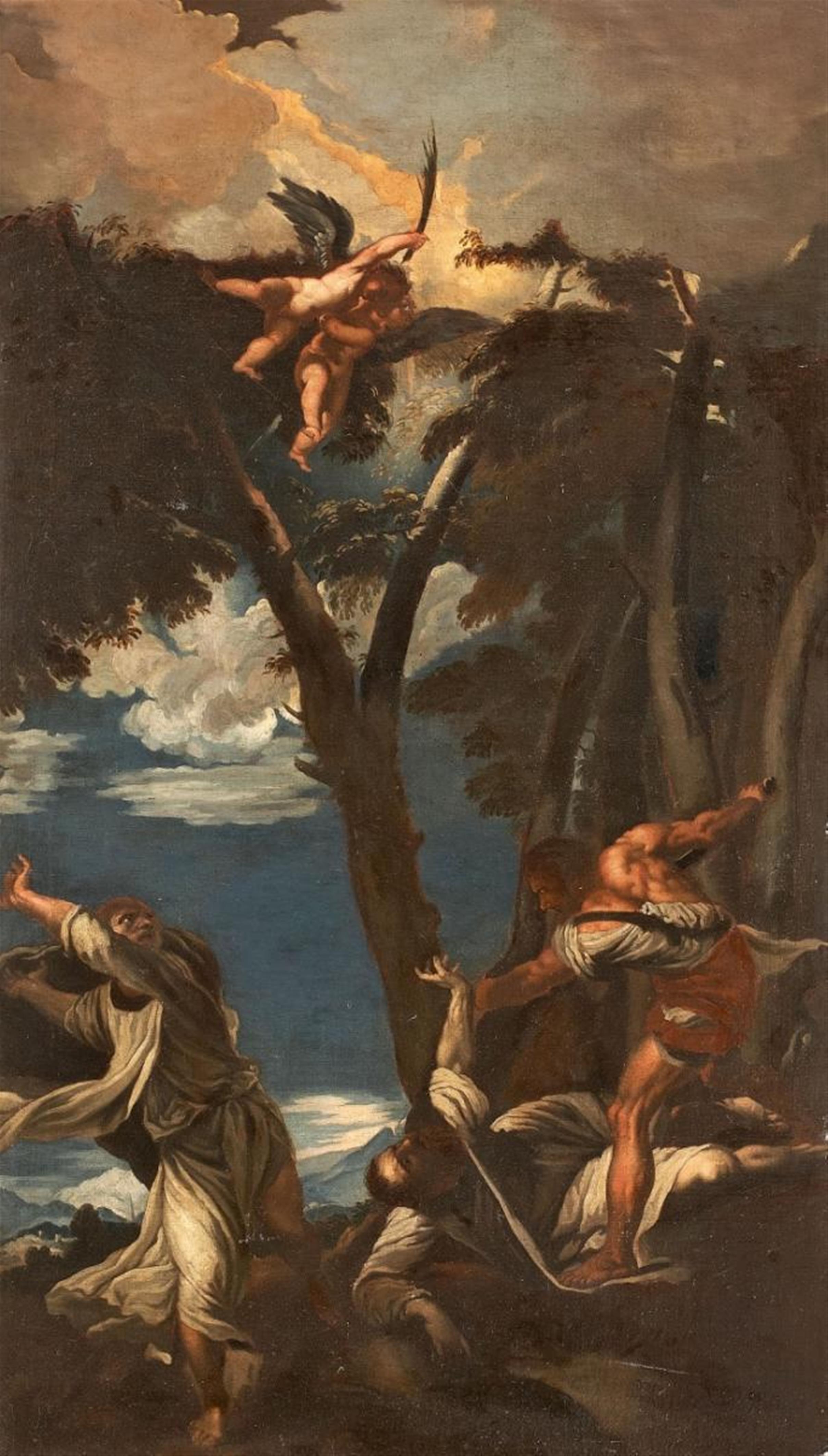 Tiziano Vecellio, copy after - THE MARTYRDOM OF SAINT PETER MARTYR - image-1