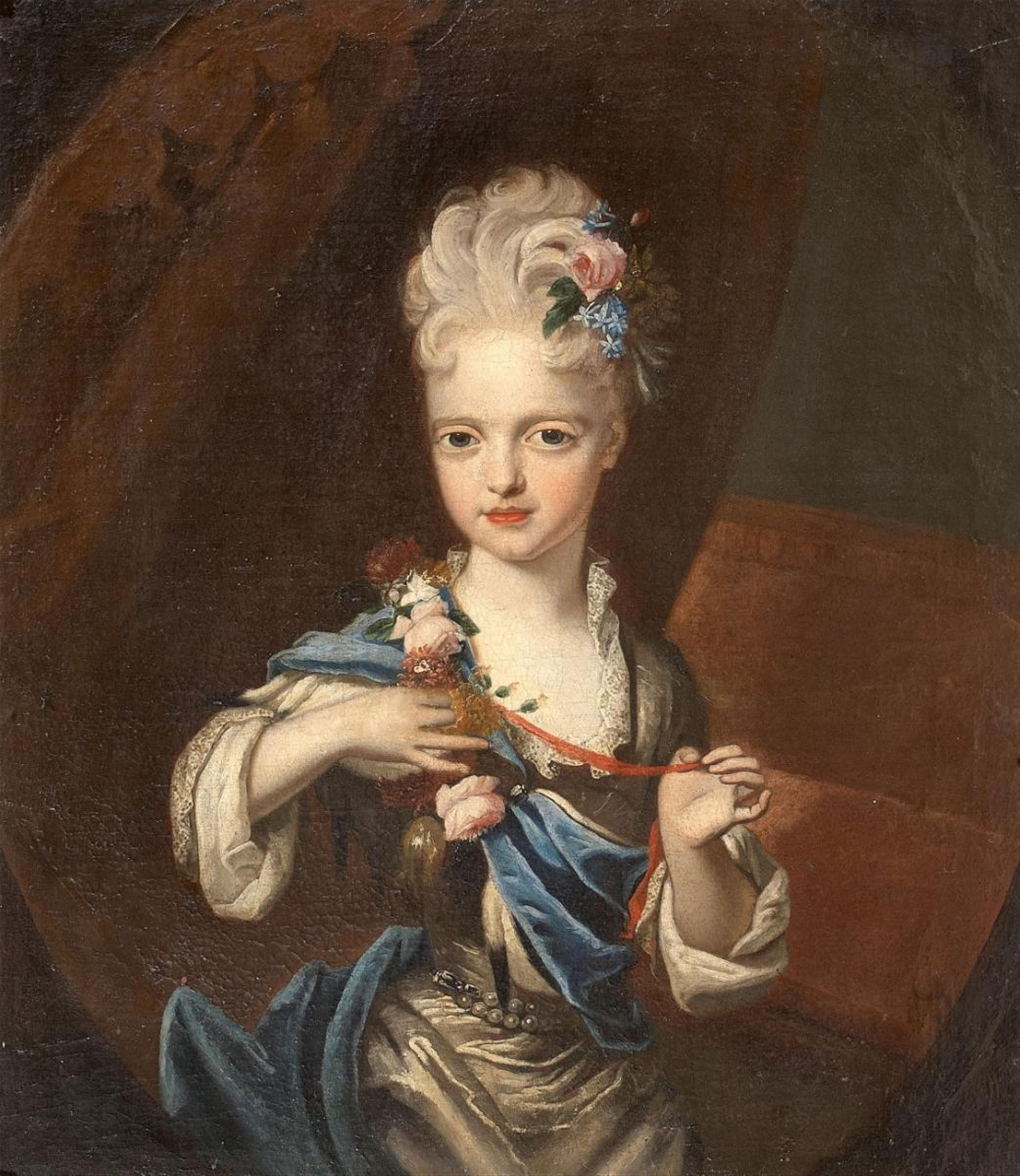 Deutscher Meister der ersten Hälfte des 18. Jahrhunderts - BILDNIS DER MARIA AMALIA VON ÖSTERREICH - image-1