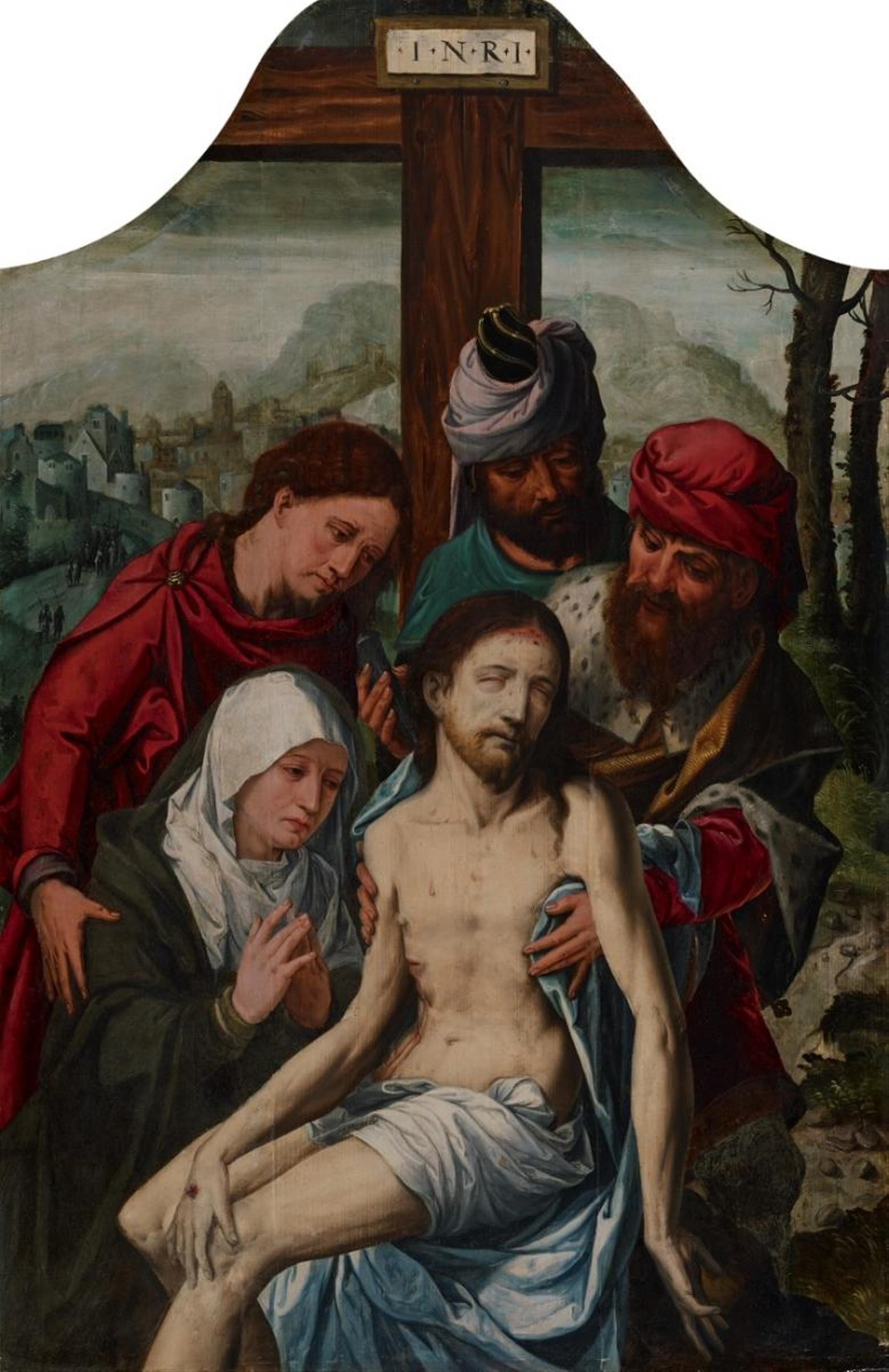 Master of the Prodigal Son - THE DEPOSITION FROM THE CROSS - image-1