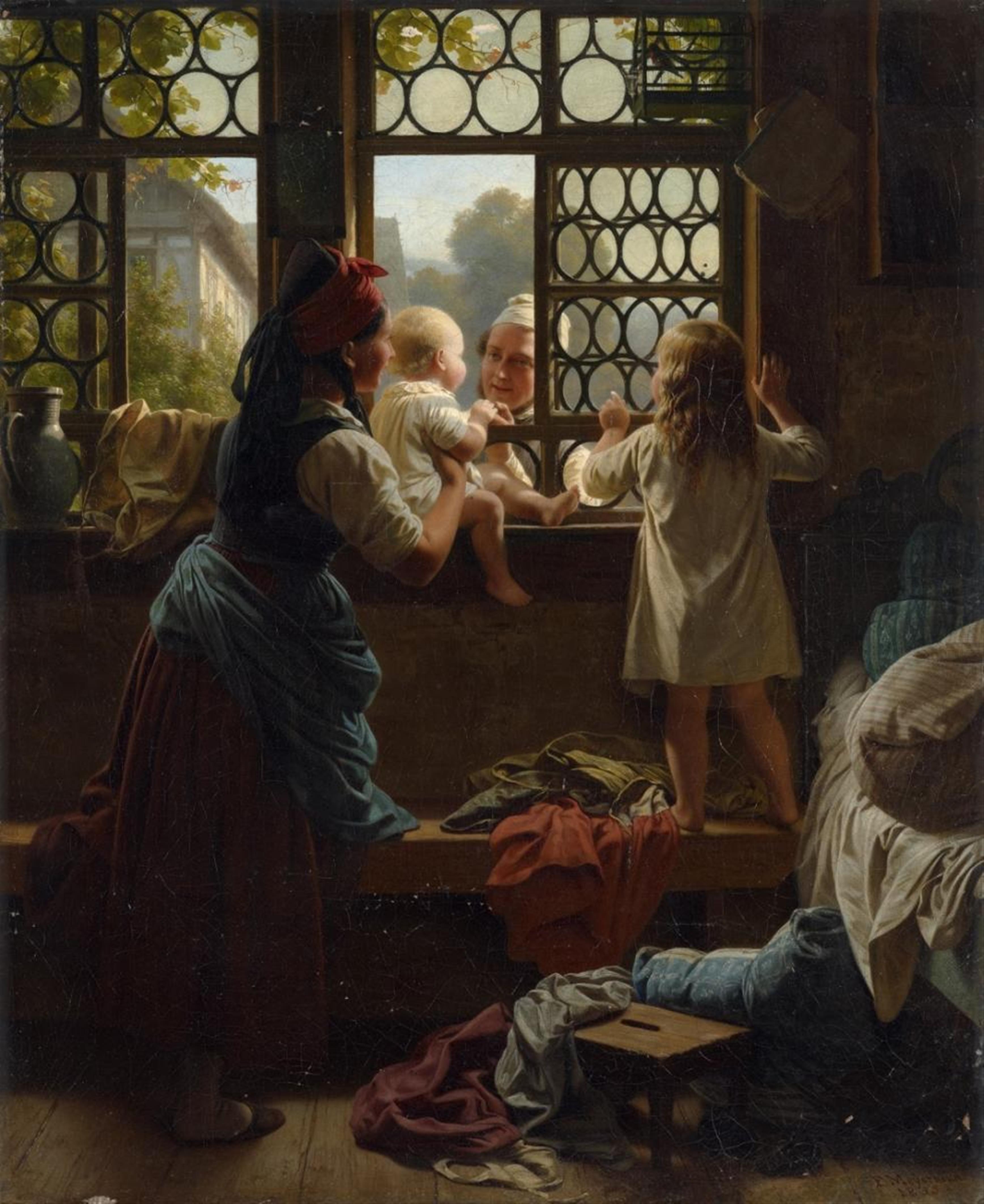 Friedrich Eduard Meyerheim - GOOD MORNING FATHER - image-1