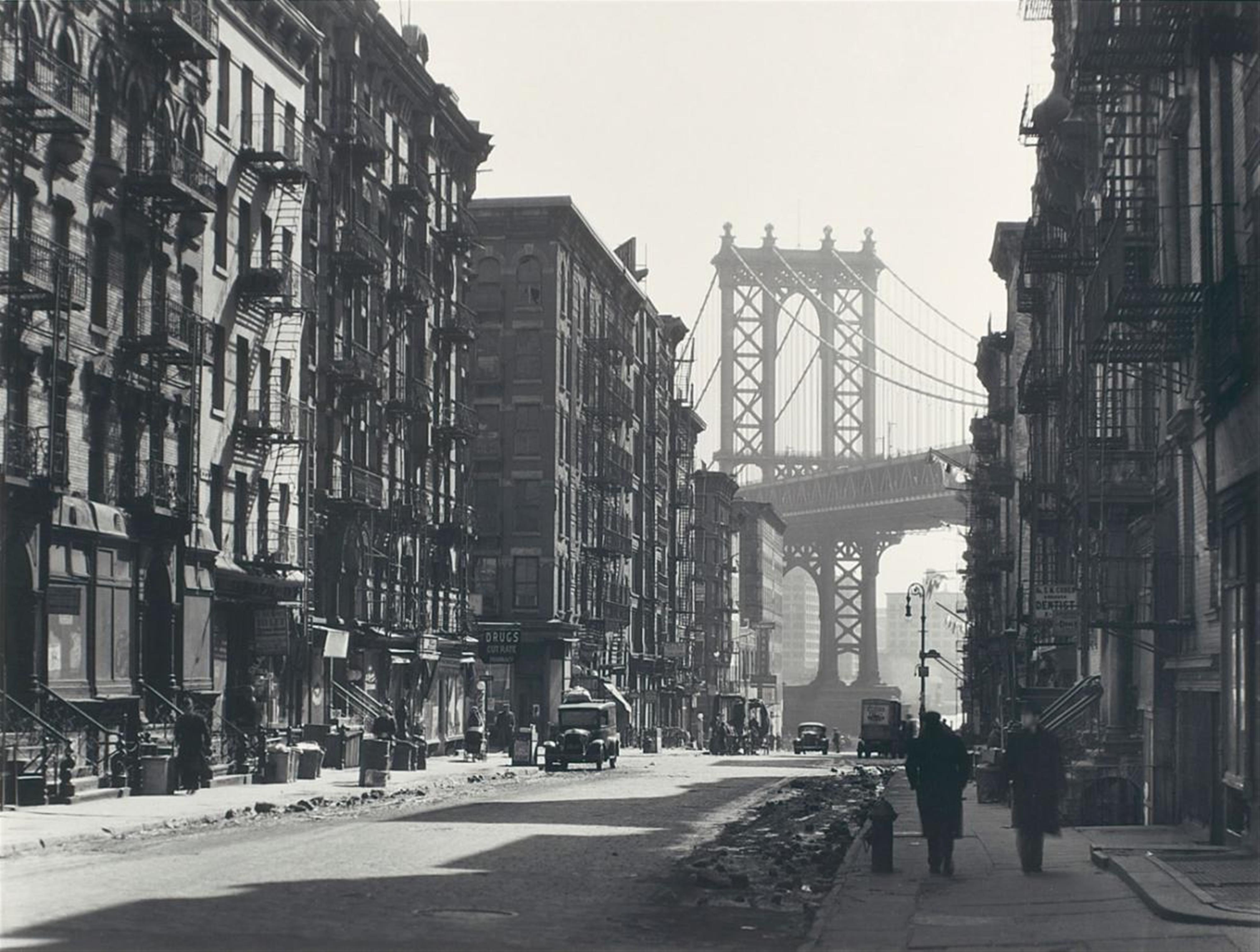 Berenice Abbott - Pike and Henry Streets, Manhattan, New York - image-1