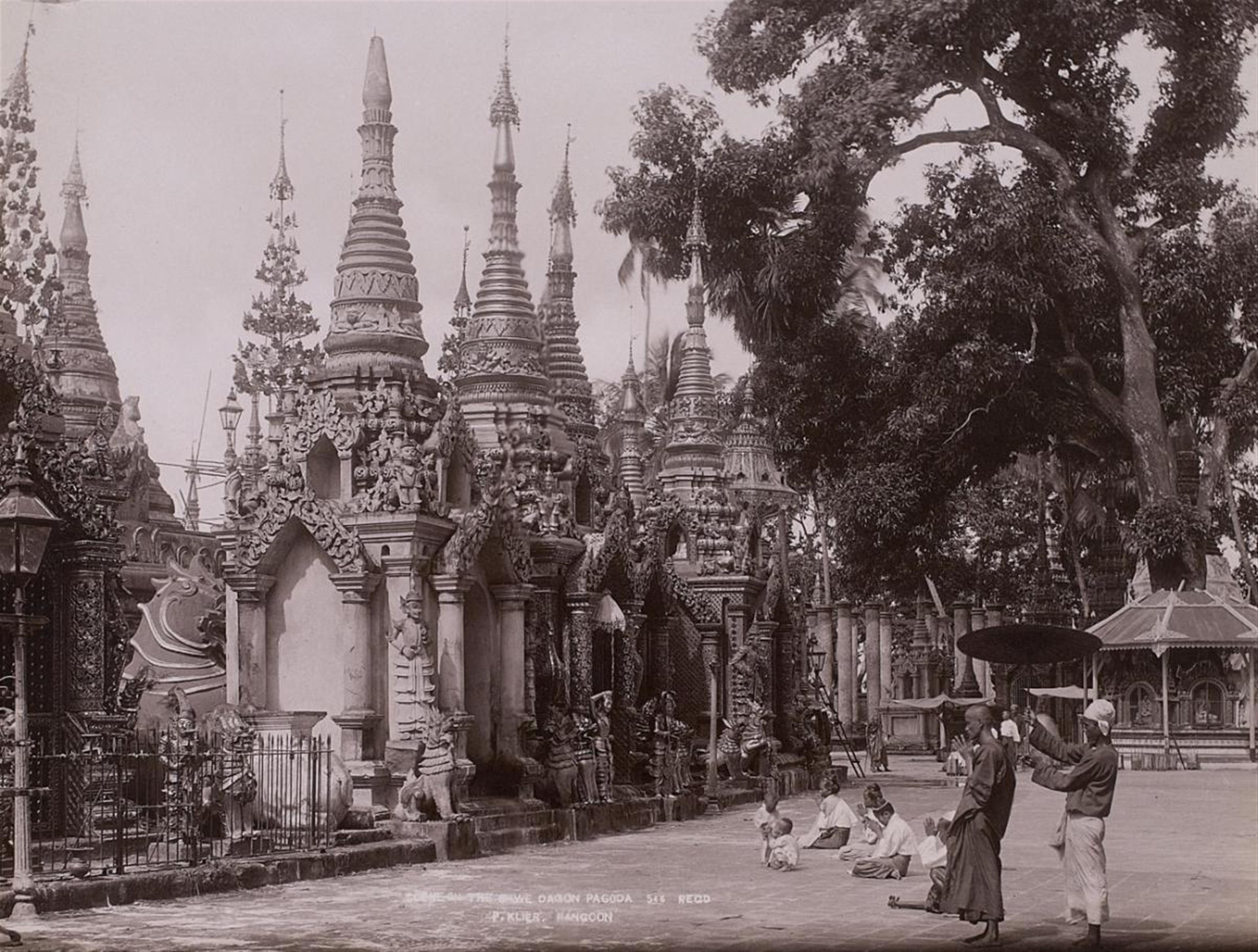 Adolphe Philip Klier - Ohne Titel (Ansichten von Burma) - image-8