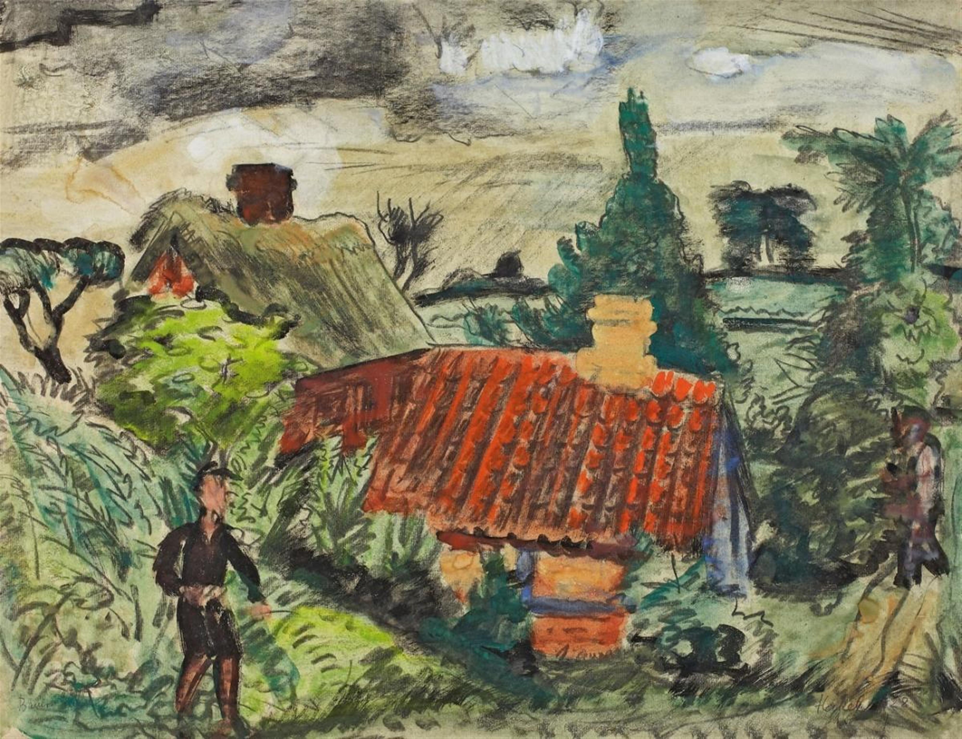 Erich Heckel - Bauernhaus (Farmhouse) - image-1