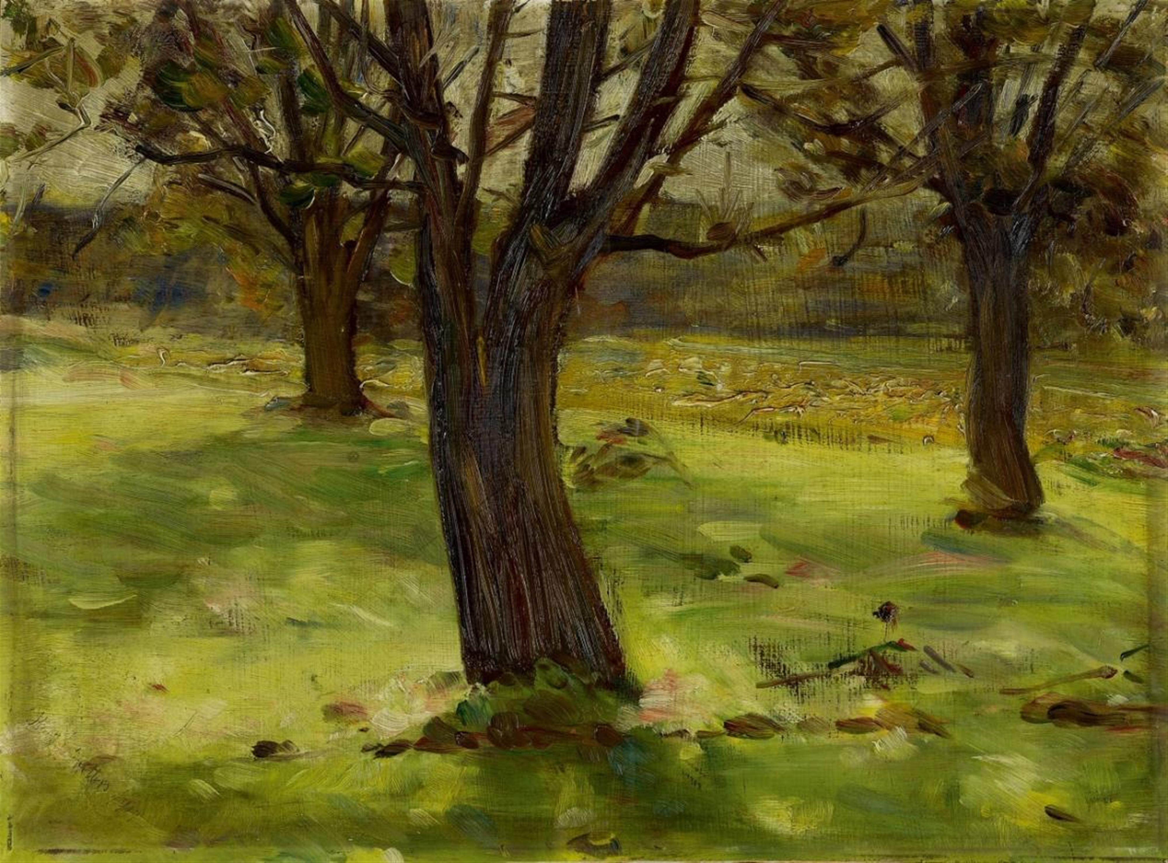 Kurt Schwitters - Ohne Titel - Landschaft mit drei Bäumen (Untitled - Landscape with three Trees) - image-1