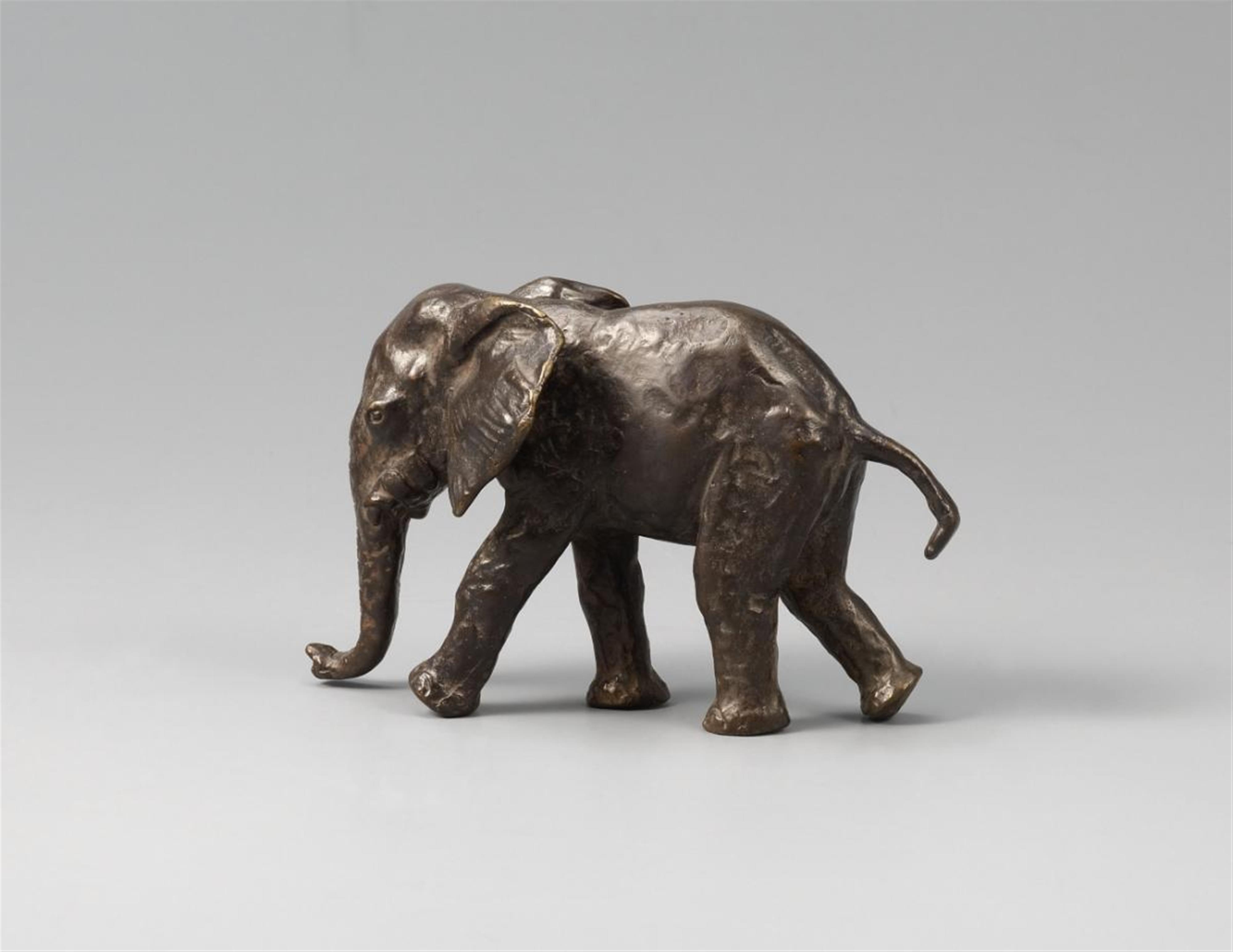 Renée Sintenis - Junger Elefant - Gehender Elefant (Young Elephant - Striding Elephant) - image-1