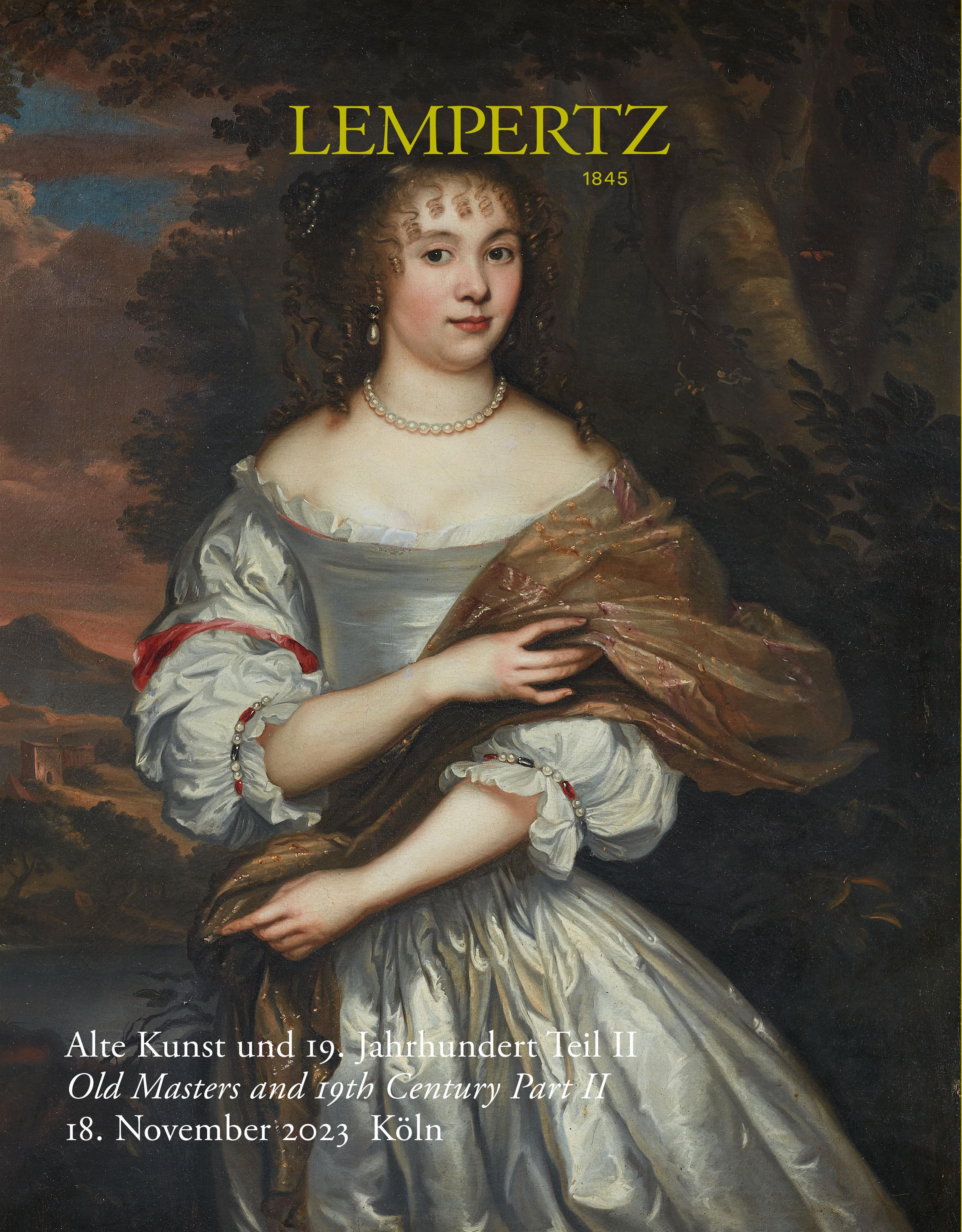 Auktionskatalog - Alte Kunst und 19. Jahrhundert, Teil II - Online Katalog - Auktion 1231 – Ersteigern Sie hochwertige Kunst in der nächsten Lempertz-Auktion!