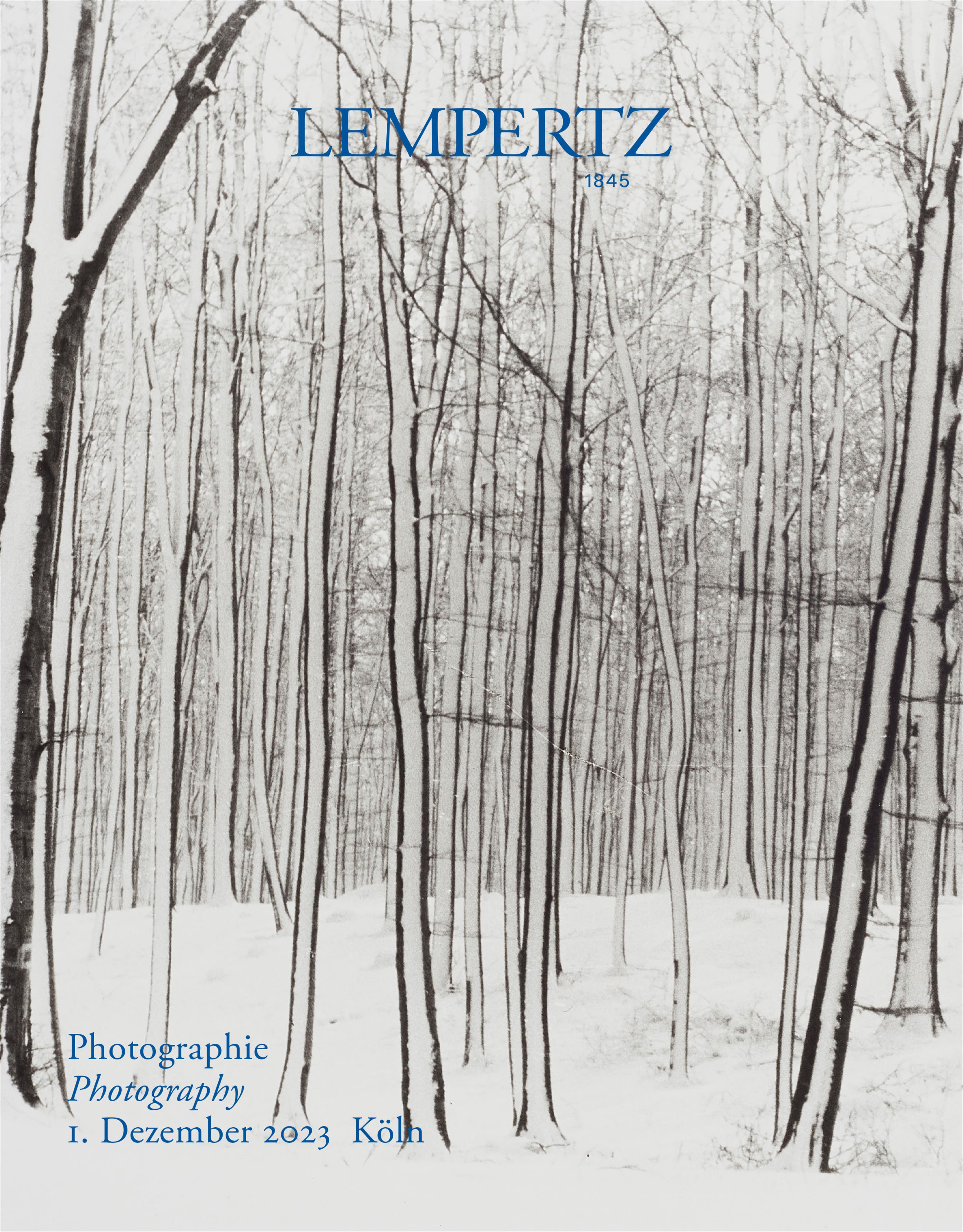 Auktionskatalog - Photographie - Online Katalog - Auktion 1232 – Ersteigern Sie hochwertige Kunst in der nächsten Lempertz-Auktion!