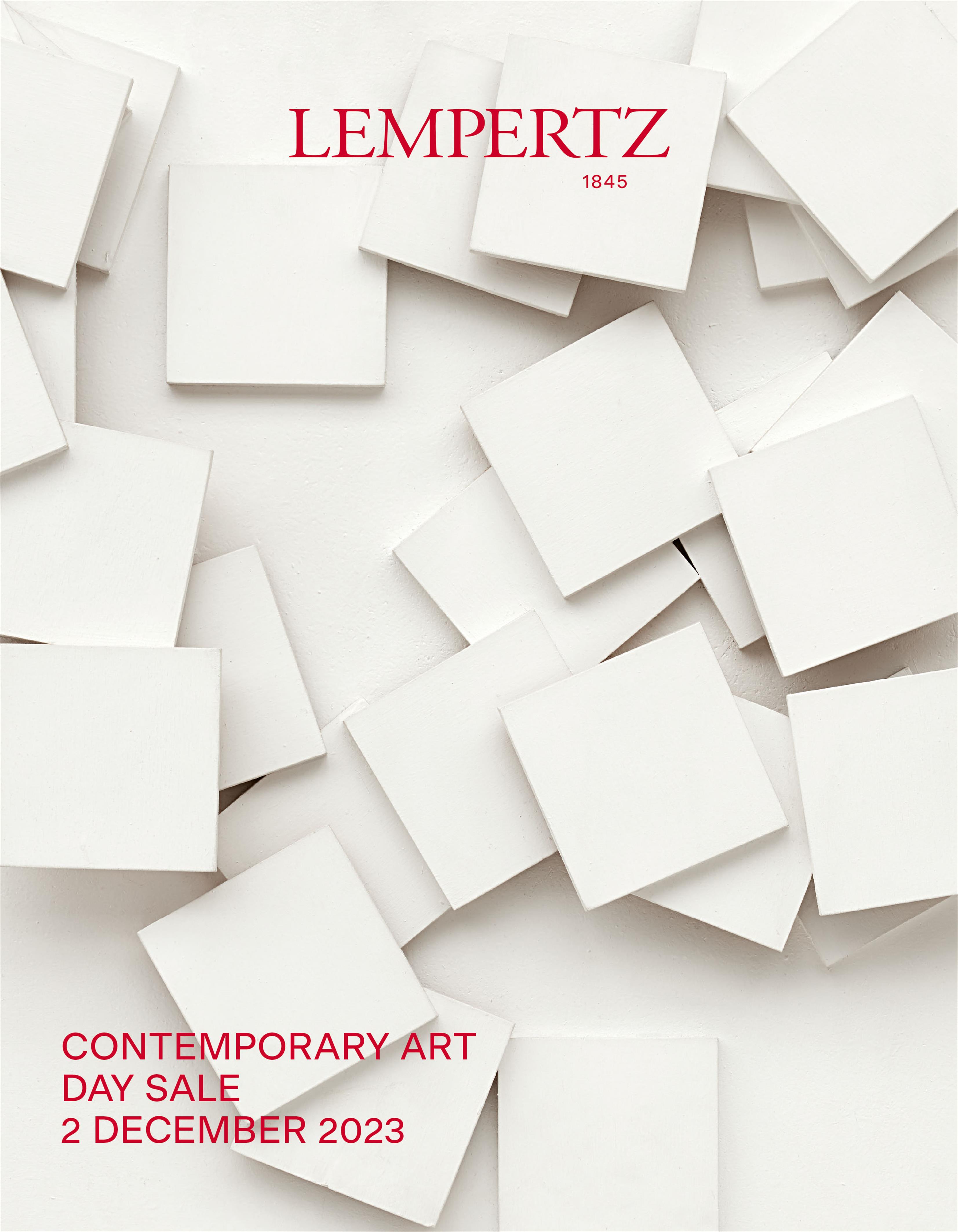 Catalogue - Day Sale -  Contemporary Art - Online Catalogue - Auction 1234 – Purchase valuable works of art at the next Lempertz-Auction!