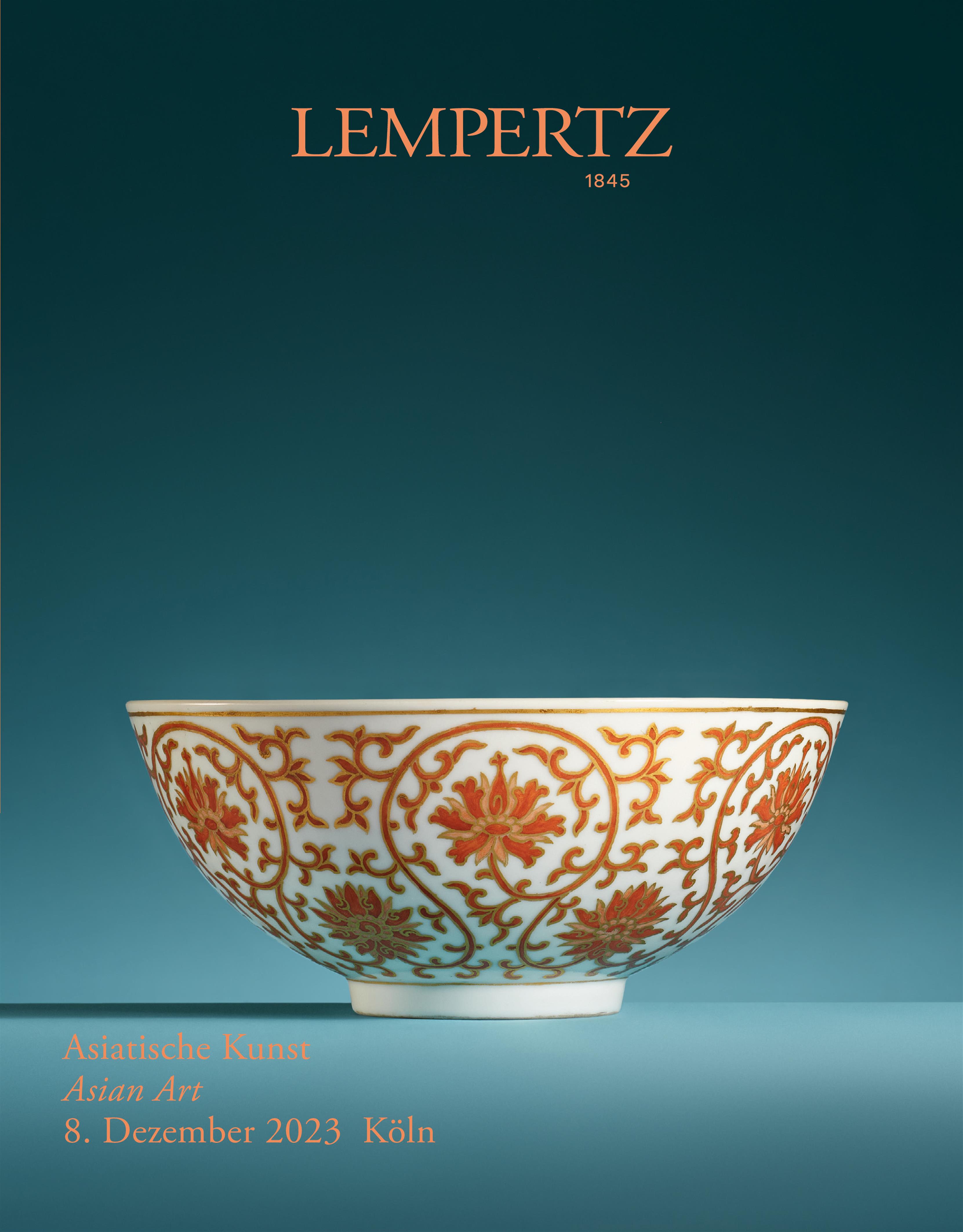 Catalogue - Asian Art - Online Catalogue - Auction 1235 – Purchase valuable works of art at the next Lempertz-Auction!