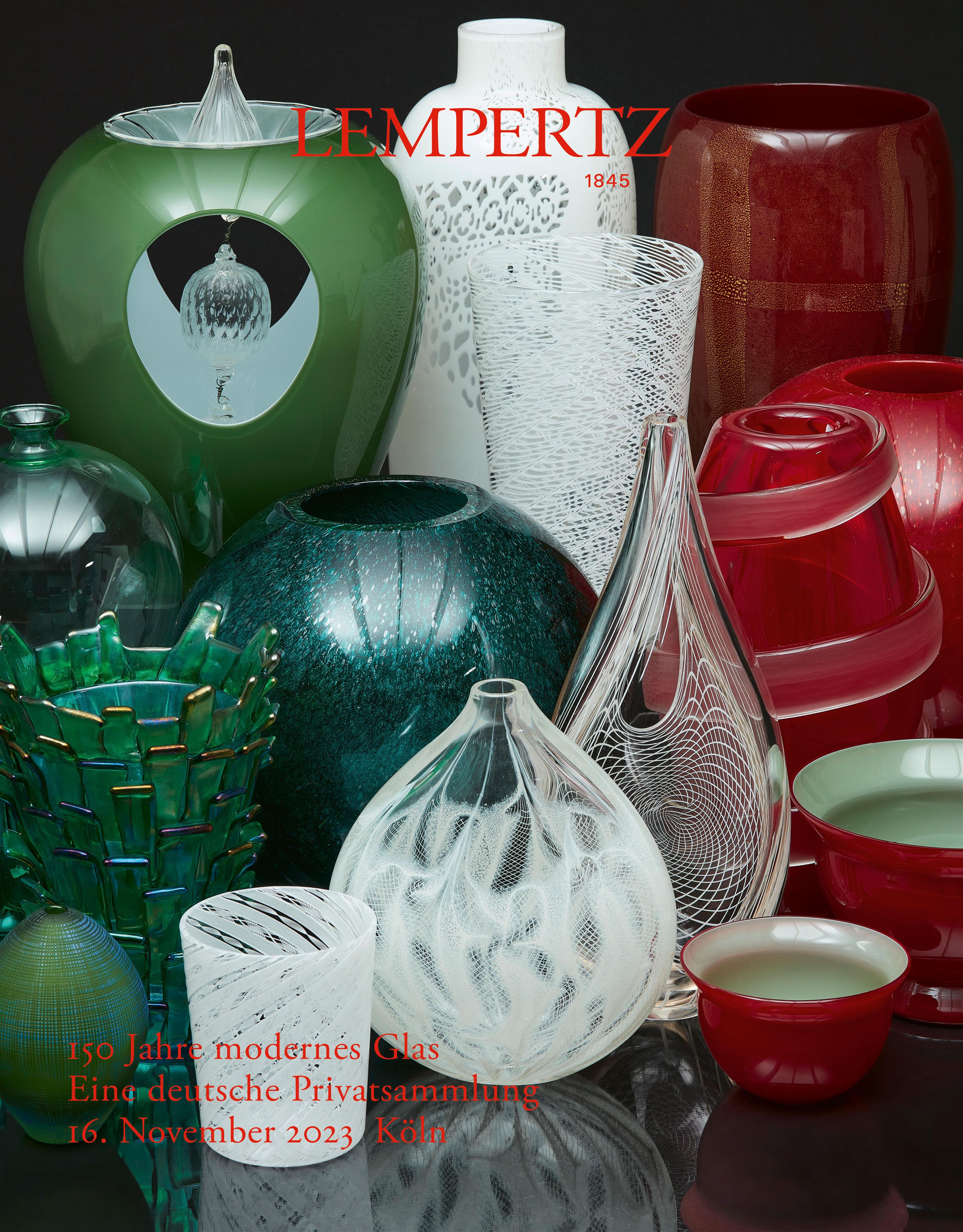 Catalogue - 150 Years of Modern Glass - A German Private Collection - Online Catalogue - Auction 1238 – Purchase valuable works of art at the next Lempertz-Auction!