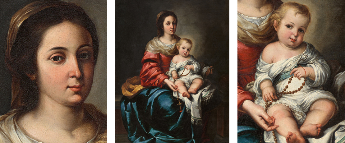 Murillo's Madonna of the Rosary for the Carmen Calzada Monastery in Seville