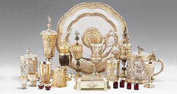 Auktion 1208 - Kunstgewerbe - Silber, Porzellan, Glas