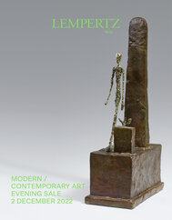 Auktion - Evening Sale - Moderne und Zeigenössische Kunst - Online Katalog - Auktion 1211 – Ersteigern Sie hochwertige Kunst in der nächsten Lempertz-Auktion!
