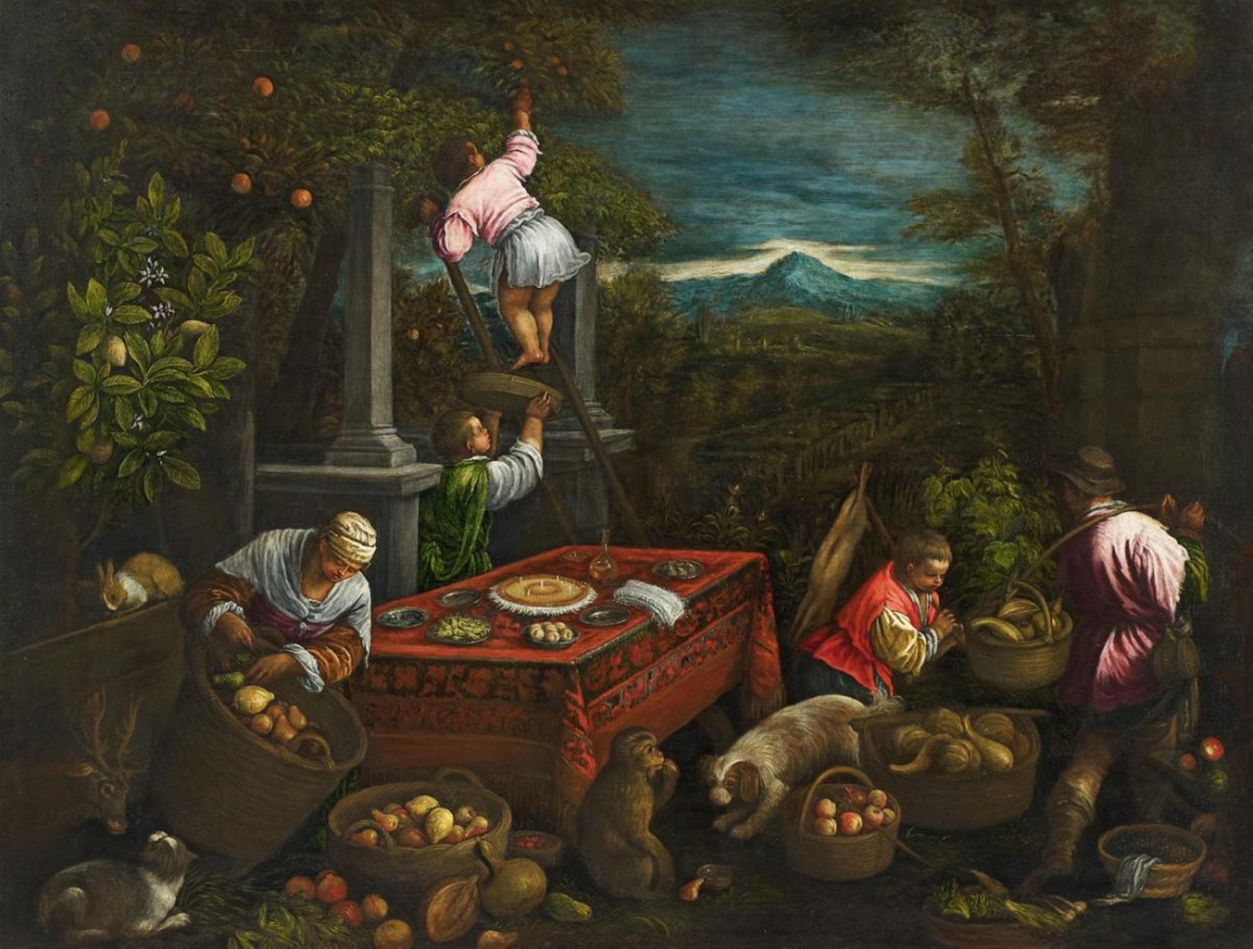 Leandro dal Ponte, called Leandro Bassano - ALLEGORY OF THE EARTH - image-1