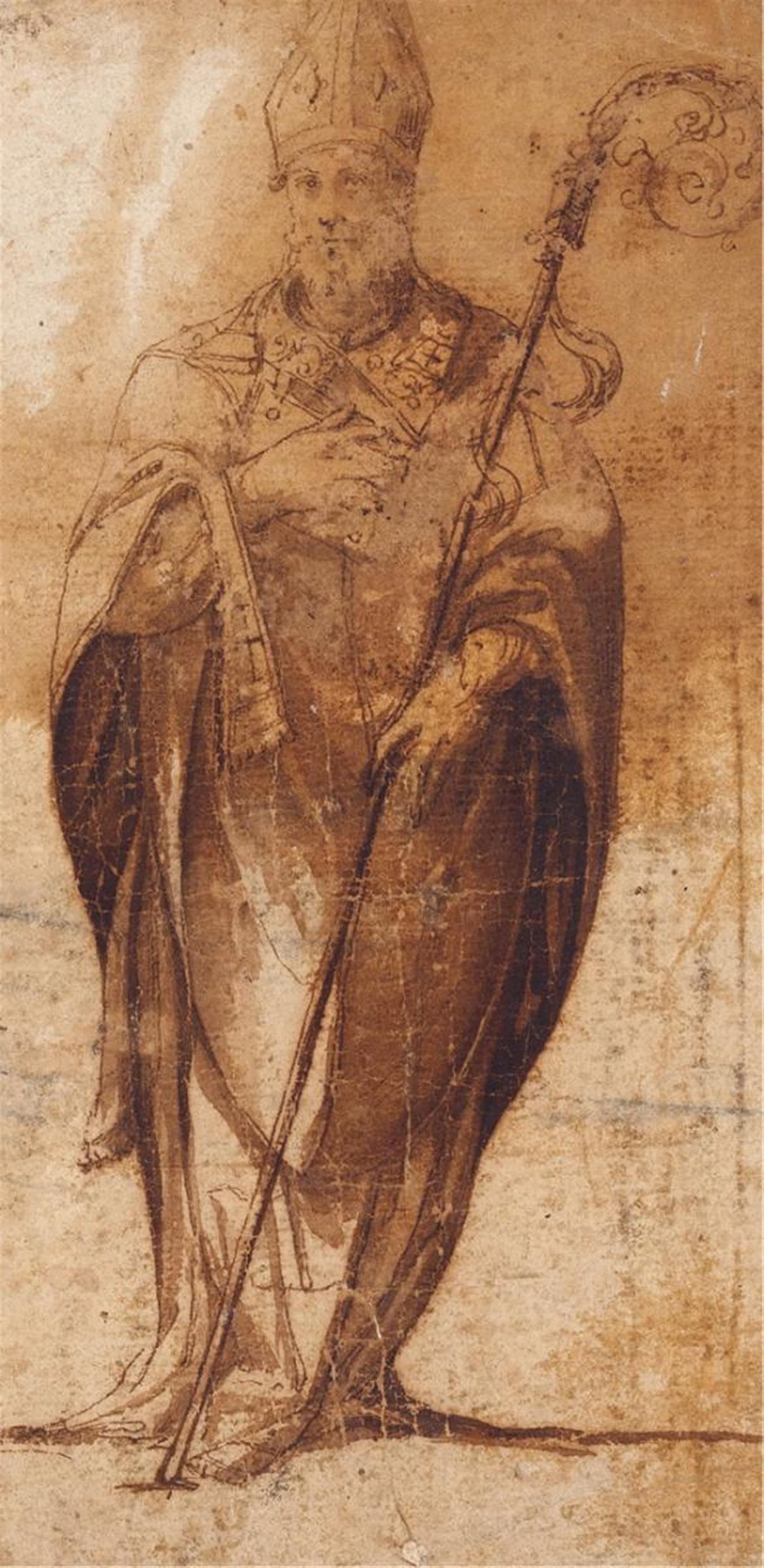 Italienischer Meister des 16. Jahrhunderts - BILDNIS EINES BISCHOFS - image-1