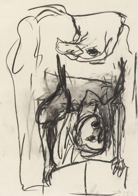 Georg Baselitz - Untitled (aus der Serie: Strassenbild)