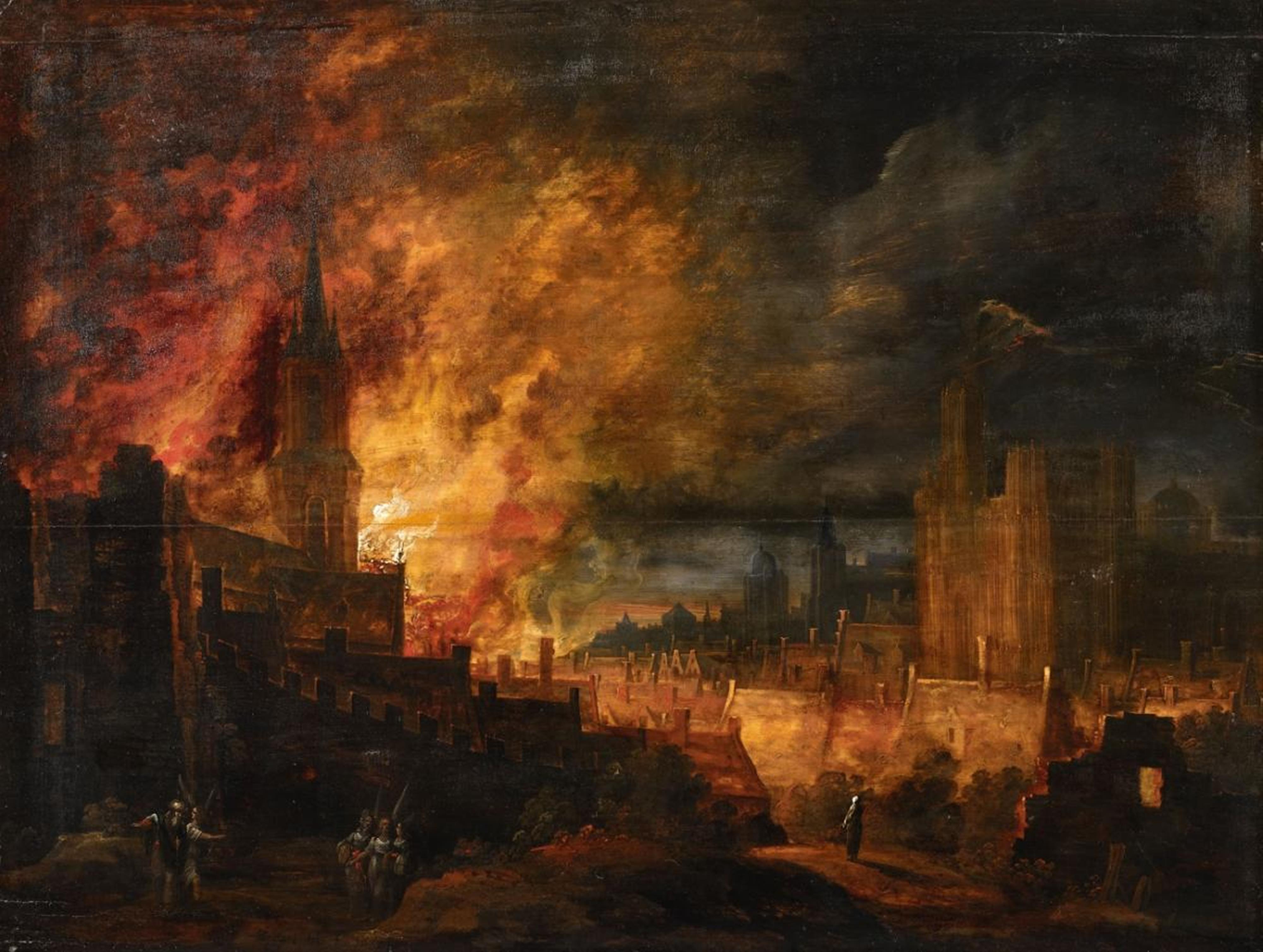 Pieter Segart - The Destruction of Sodom and Gomorrah