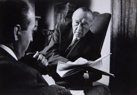 Will McBride - Konrad Adenauer, Cadenabbia