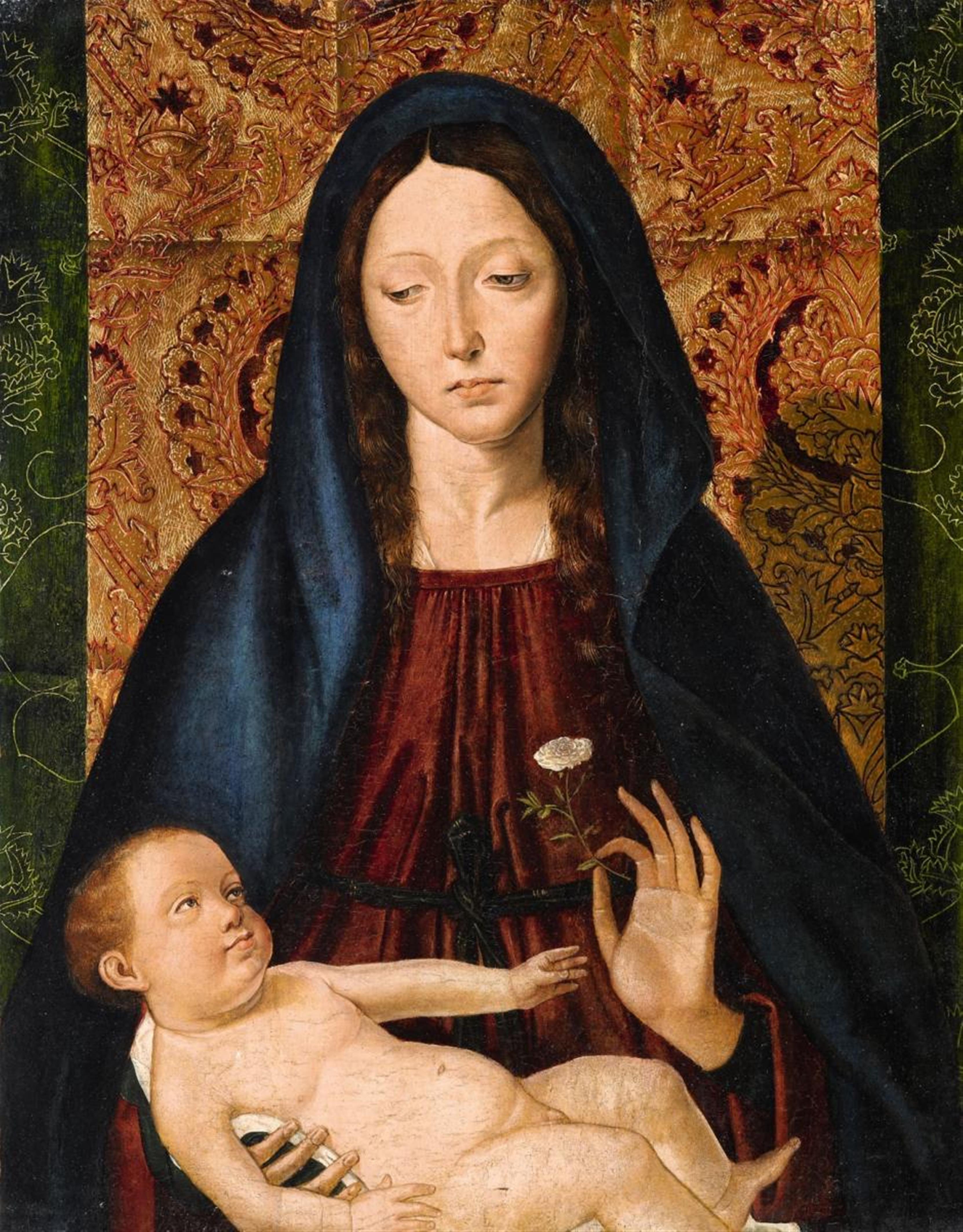 Josse Lieferinxe, zugeschrieben - Madonna mit Kind - image-1