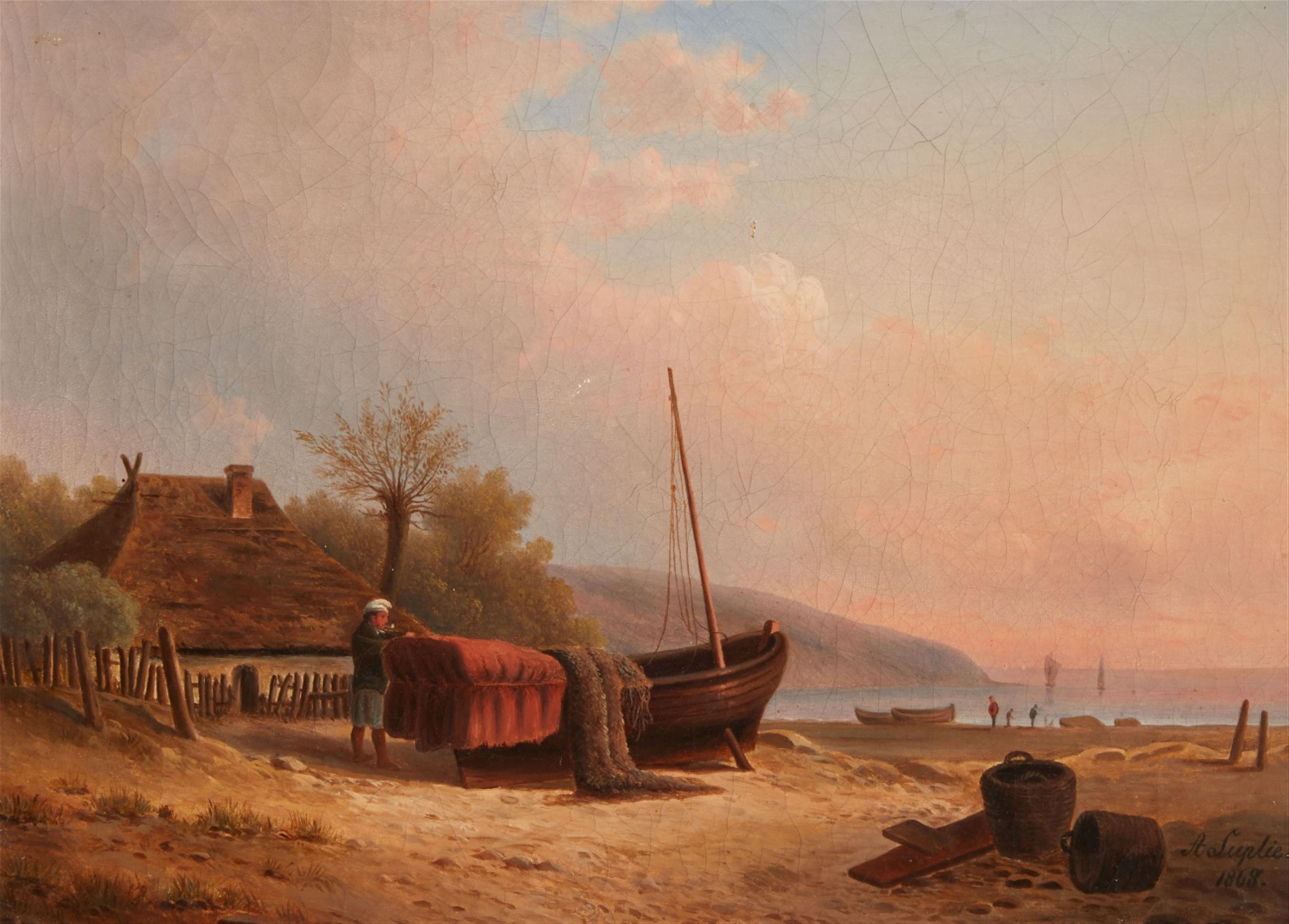 A. Suplie - A Beached Fishing Boat - image-1