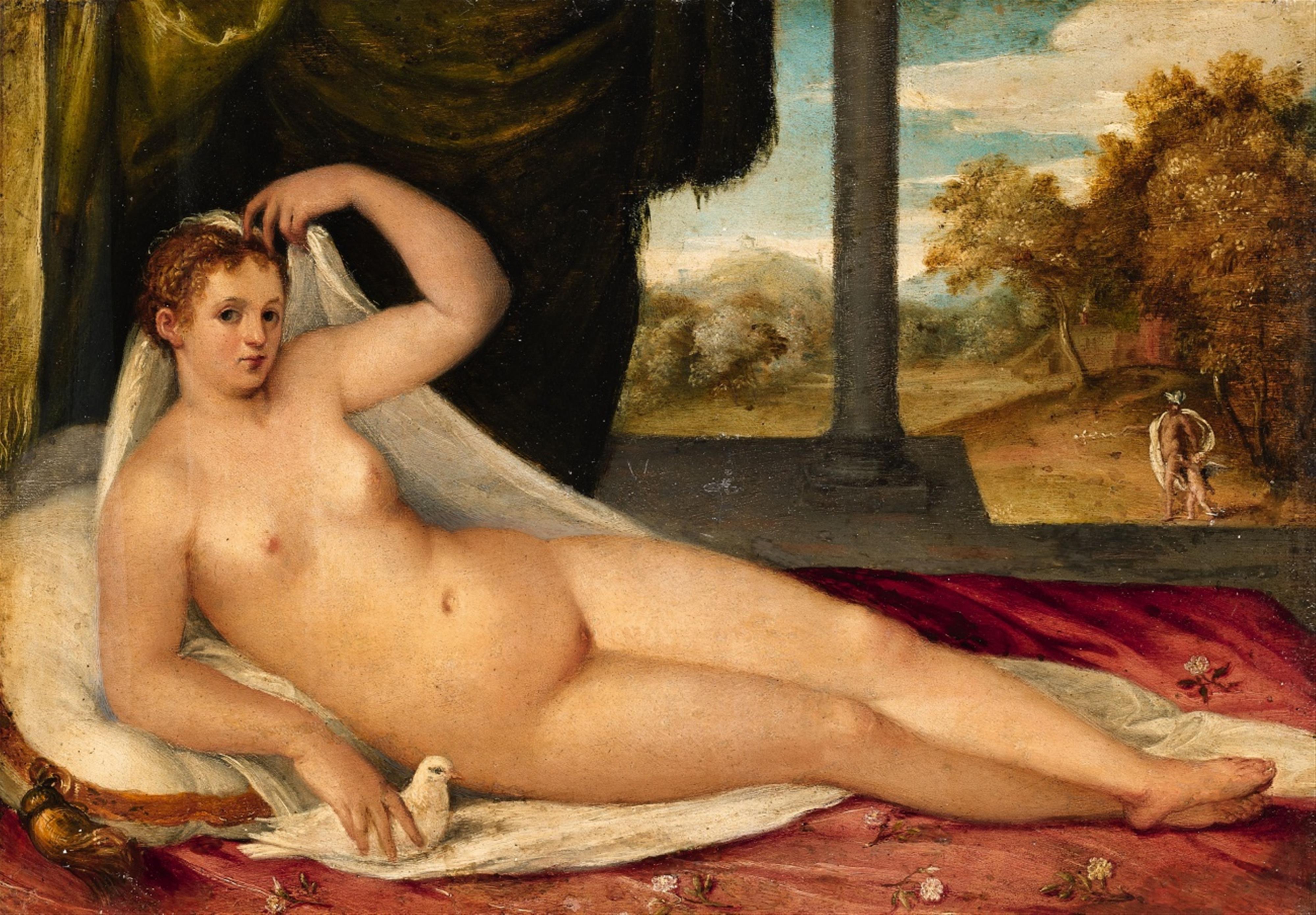 Lambert Sustris, nach - Liegende Venus