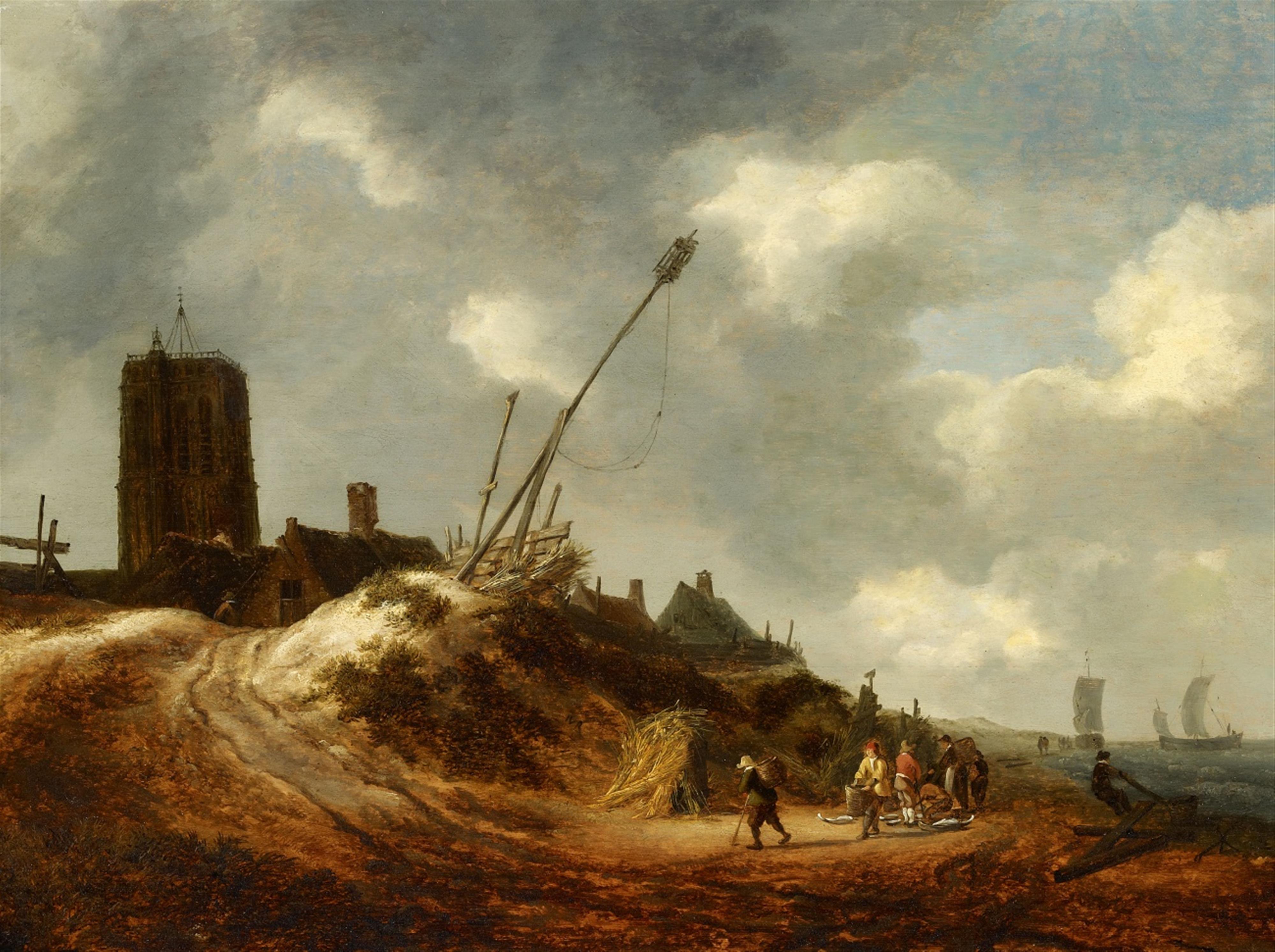 Isaack van Ruisdael - A View of Egmond