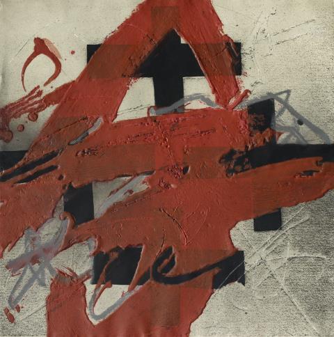 Antoni Tàpies - Cobert de roig