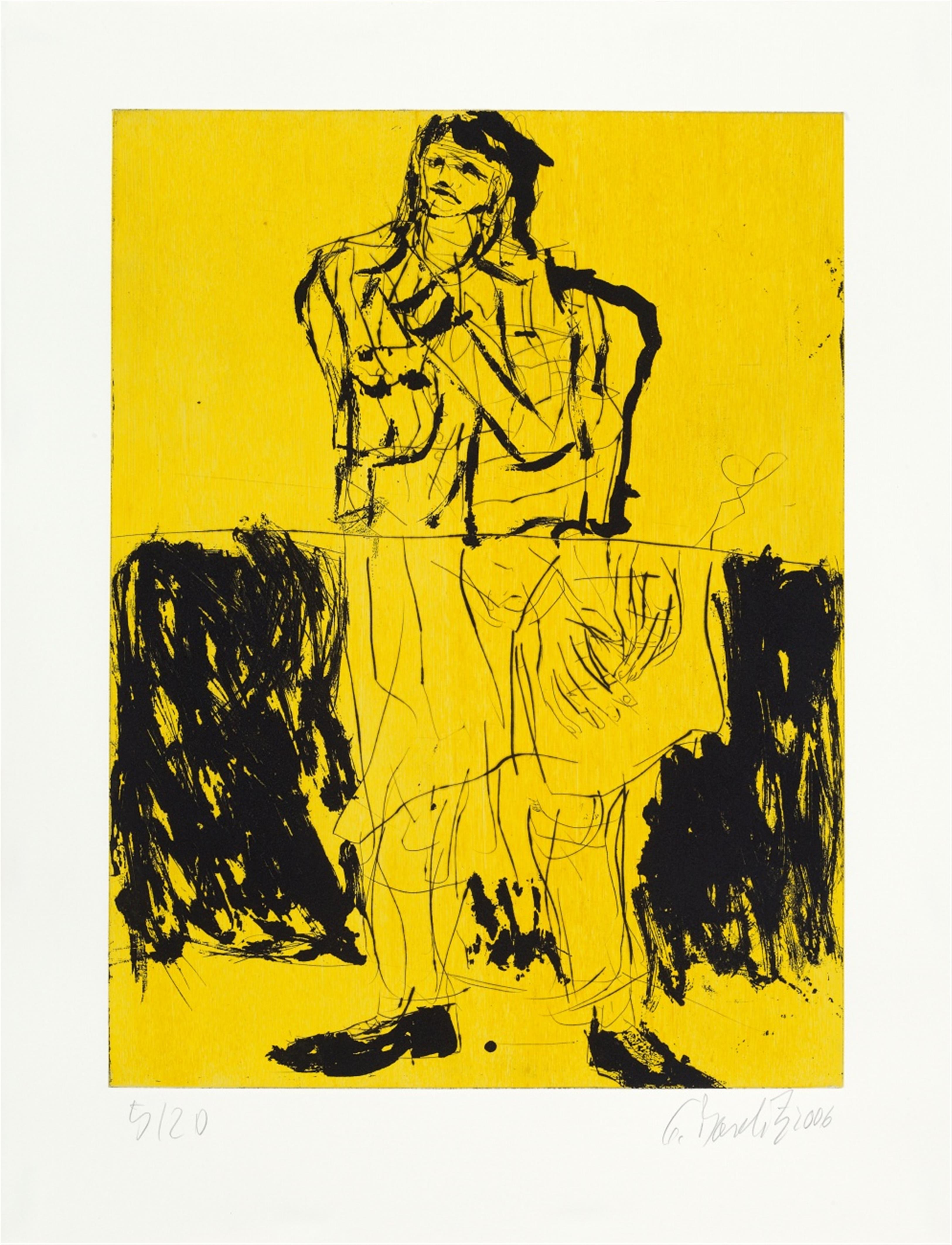 Georg Baselitz - Maler im Mantel - image-1
