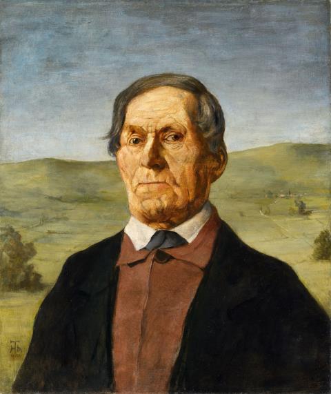 Hans Thoma - Onkel Ludwig Maier