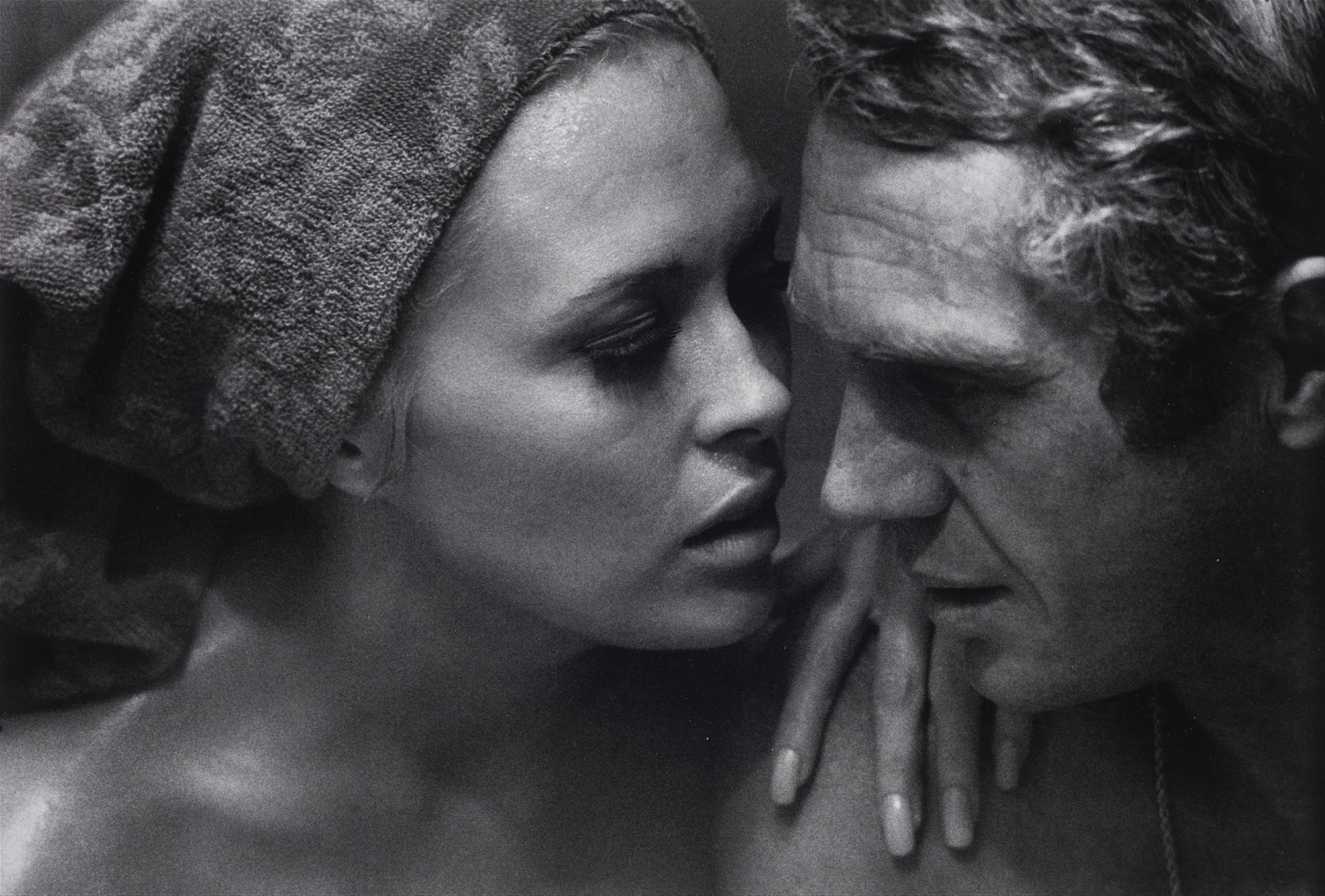 Bill Ray - Faye Dunaway & Steve McQueen (at the set of 'Thomas Crown Affair')
