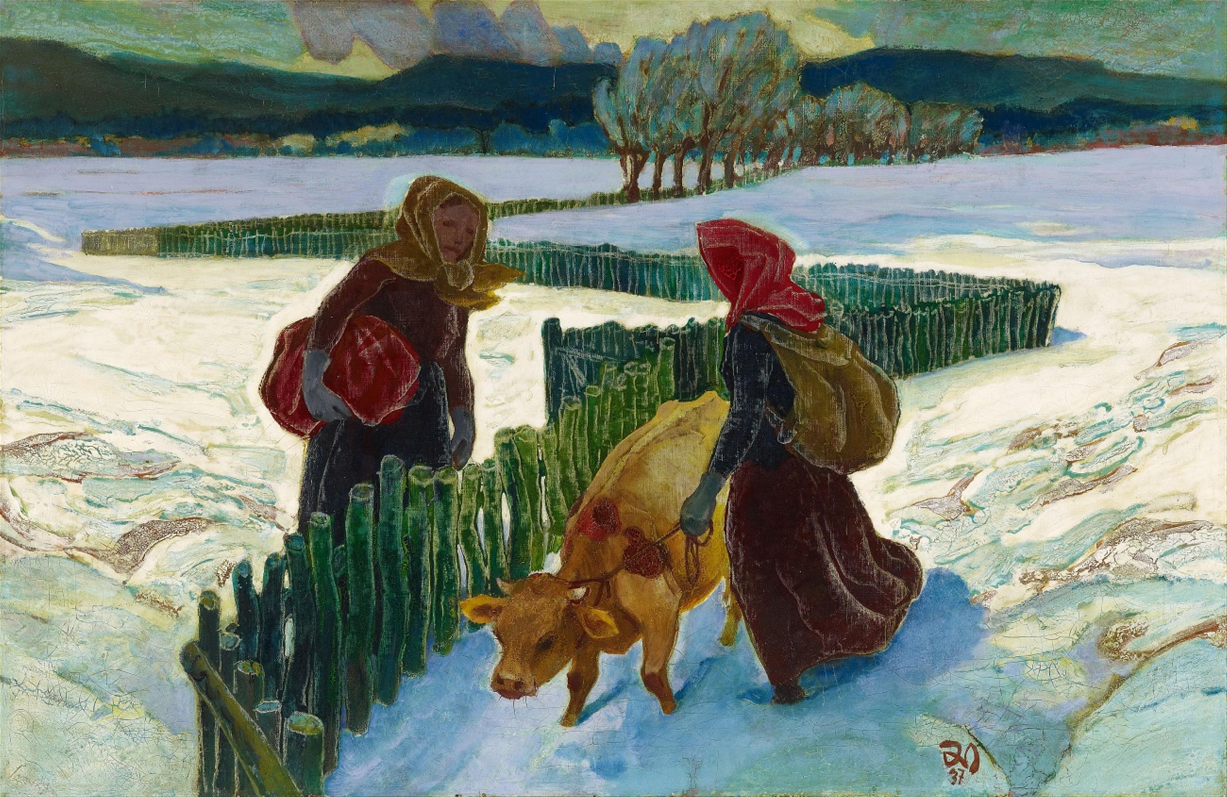Gustav Wiethüchter - Im Winter - image-1